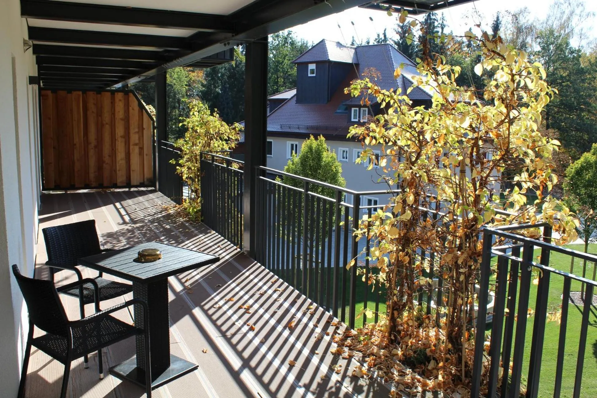 Patio in Waldhotel Rainau
