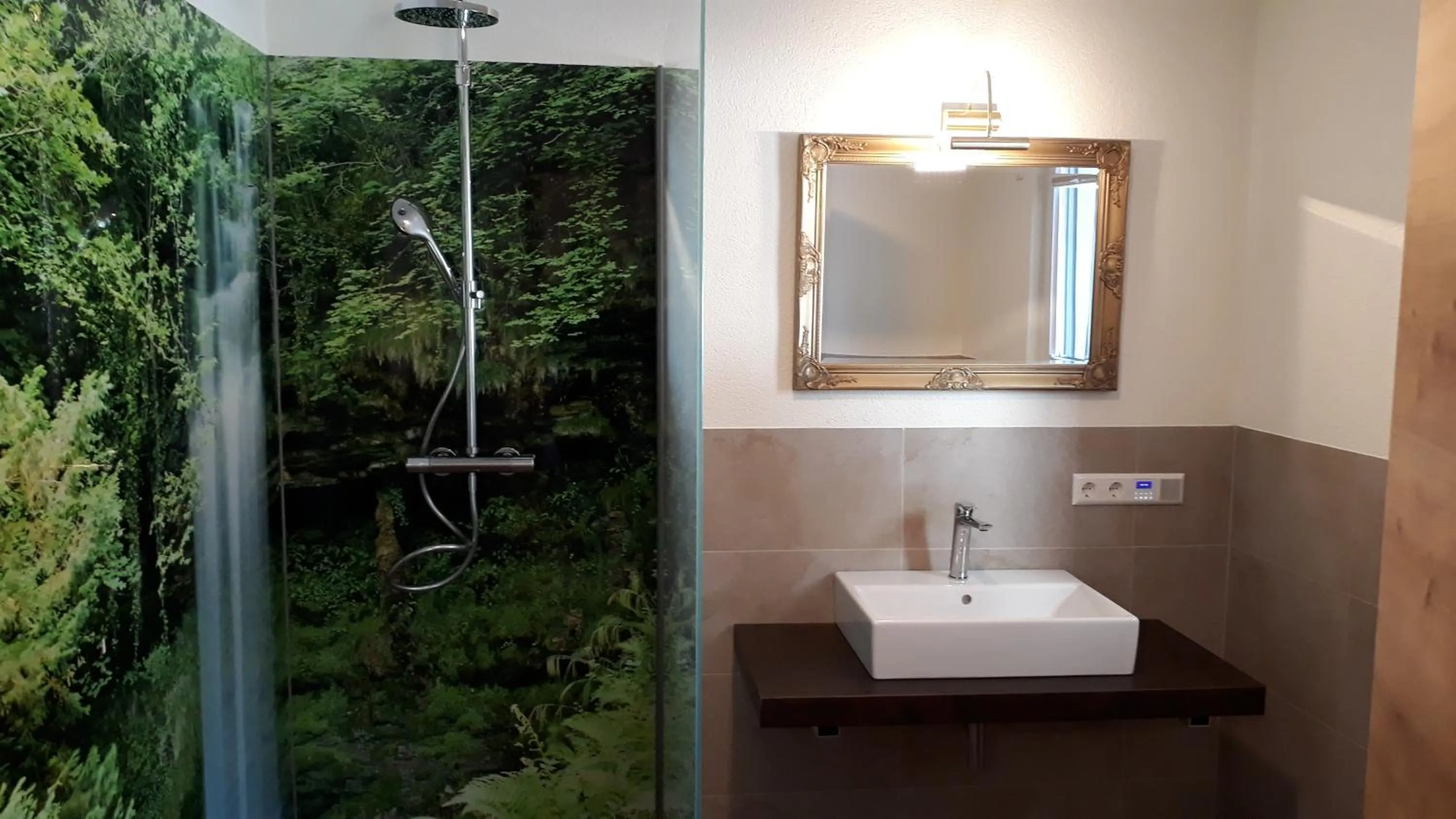 Shower in Waldhotel Rainau