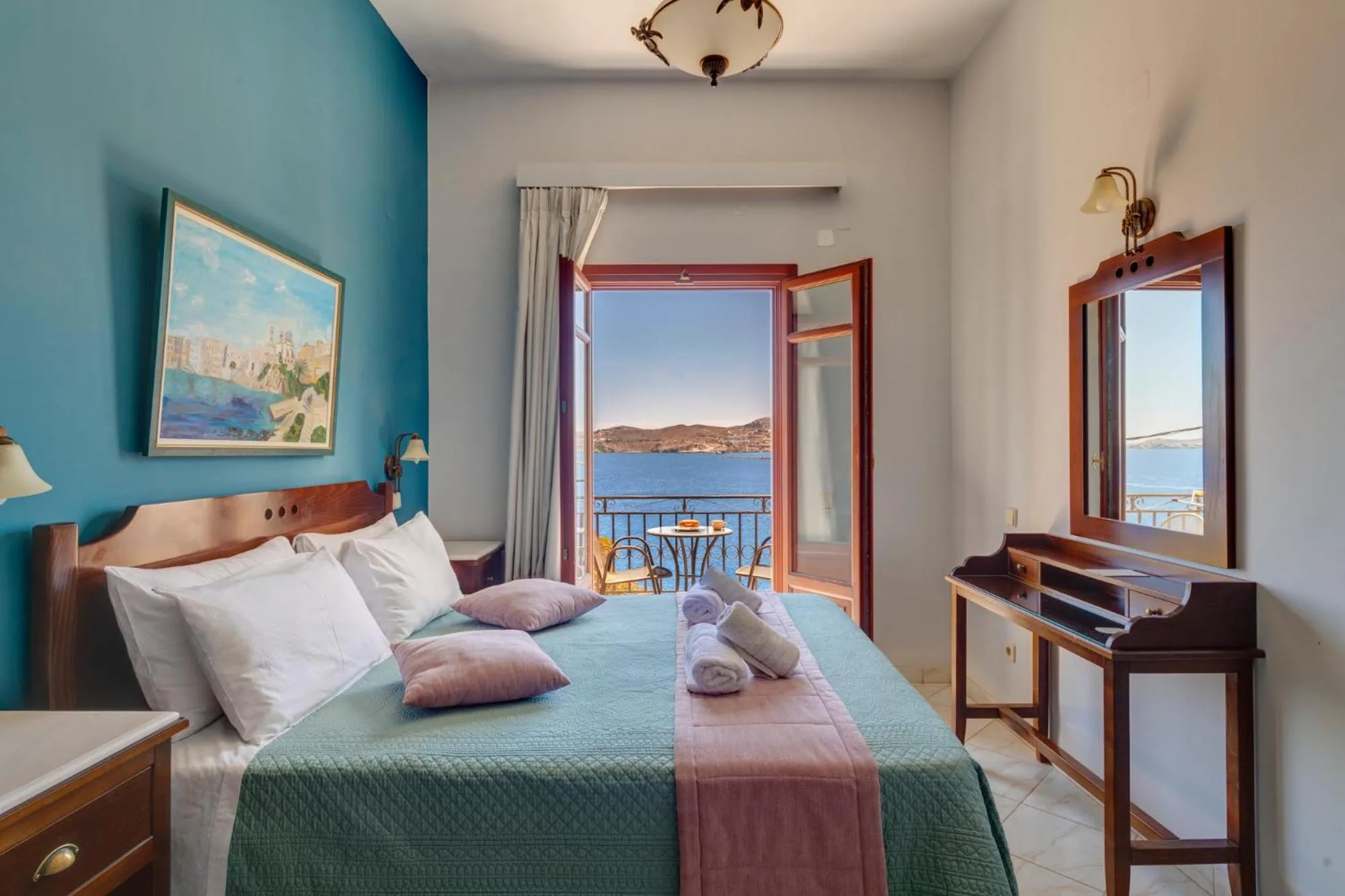 Bed in Electra Syros - Adults Only