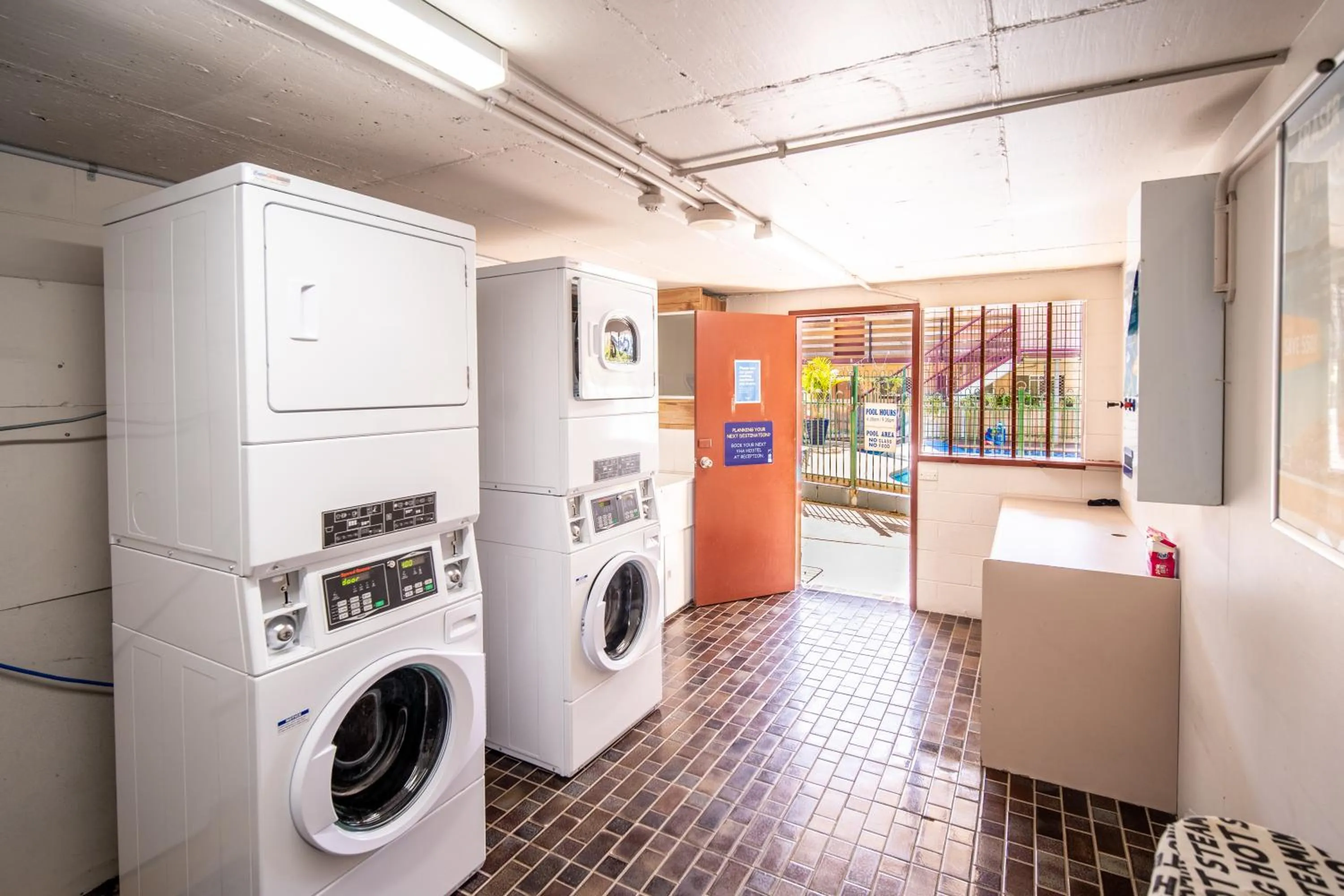 washing machine in The Hostel, Airlie Beach