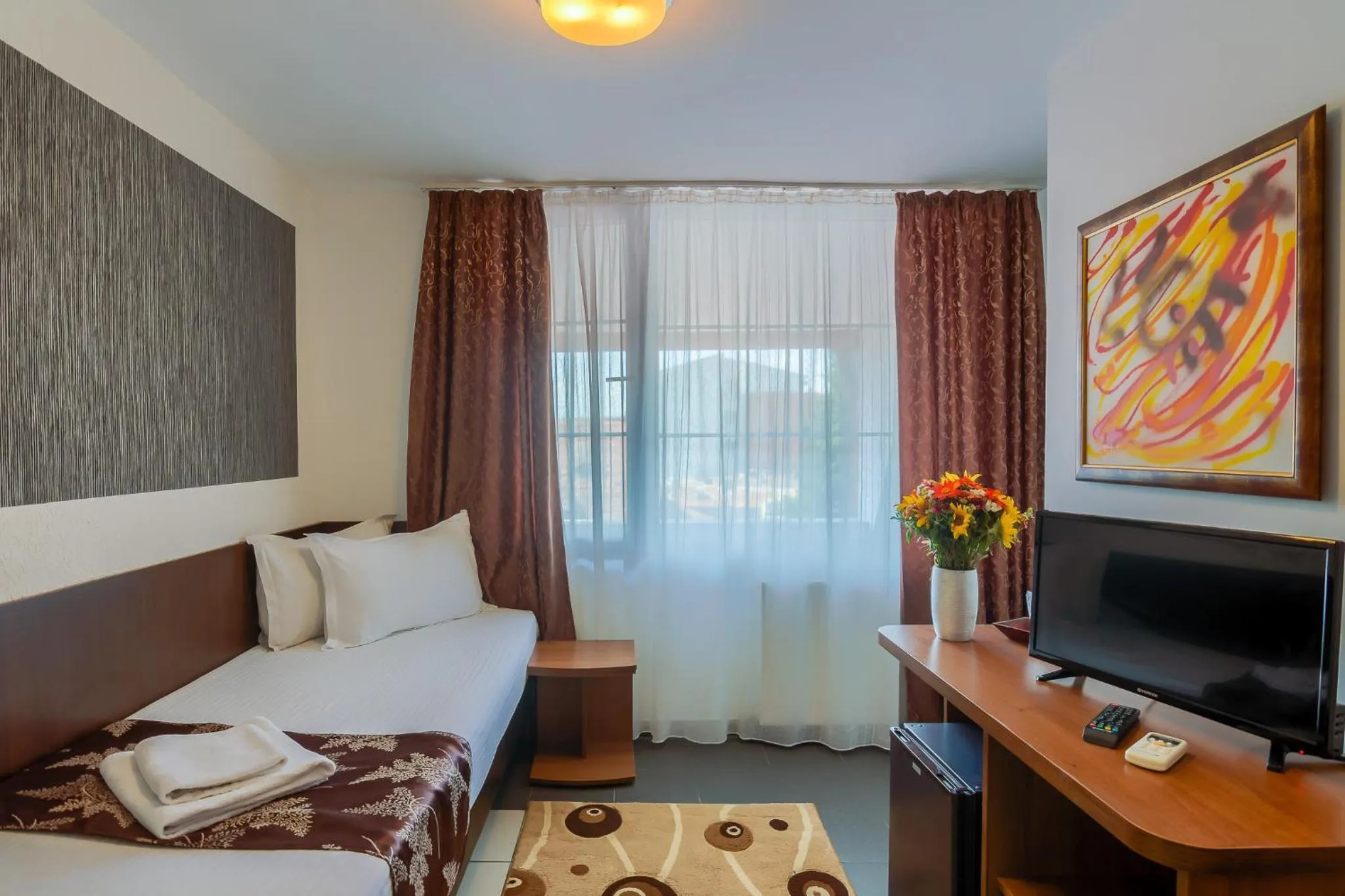 Bed in Hotel Tranzzit