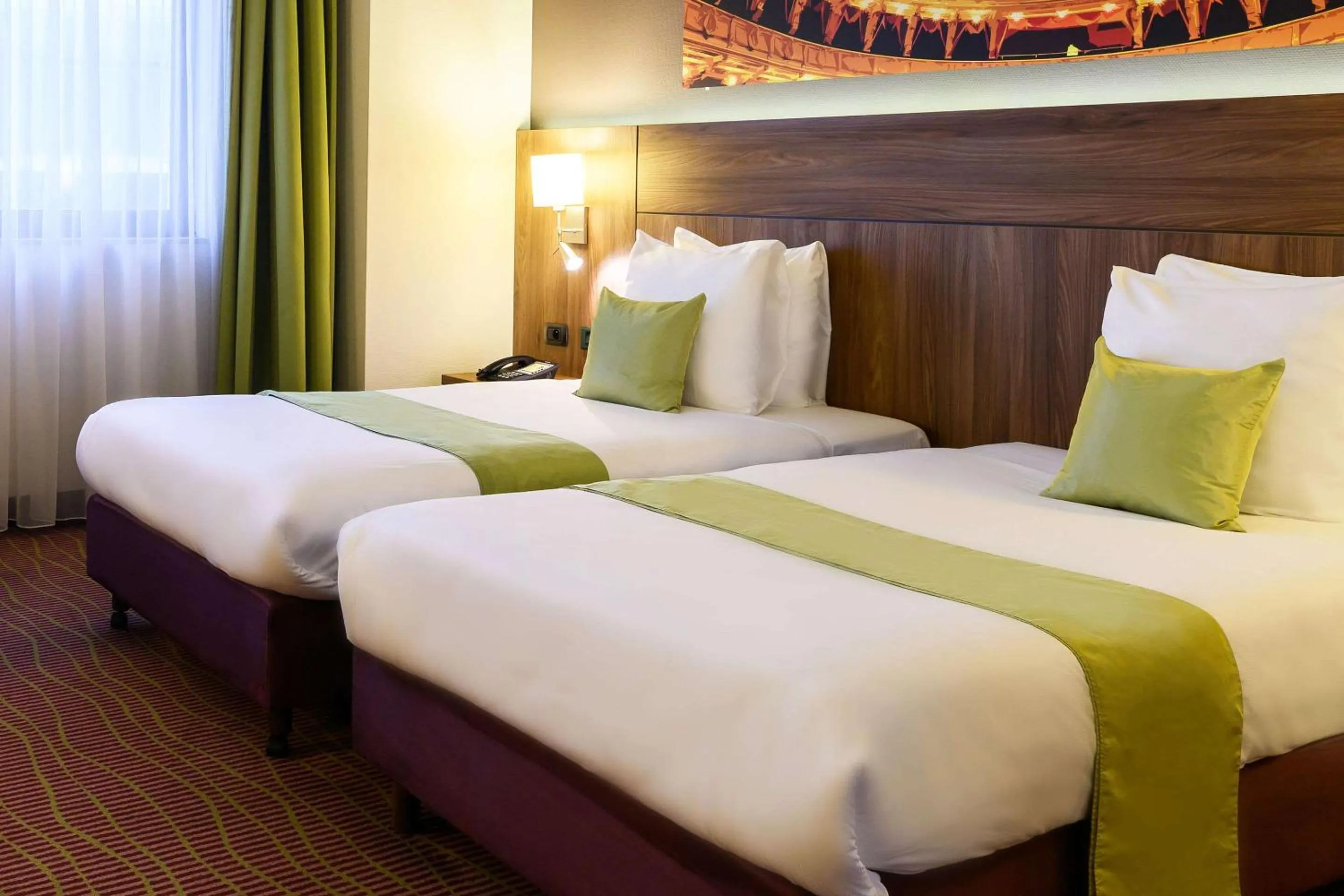 Photo of the whole room, Bed in Hotel Opera Antwerpen Centrum