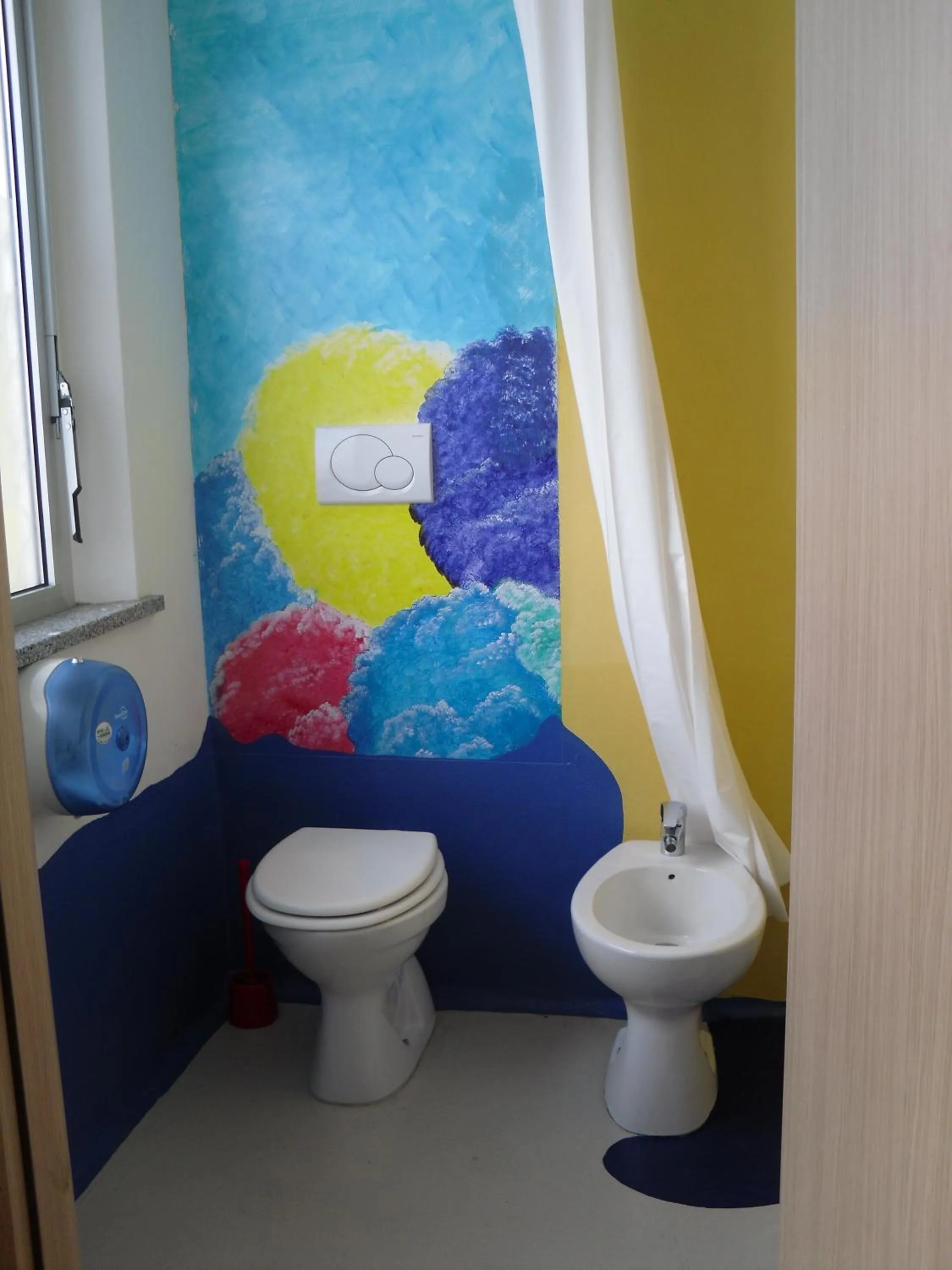 Bathroom in Hostel San Marino