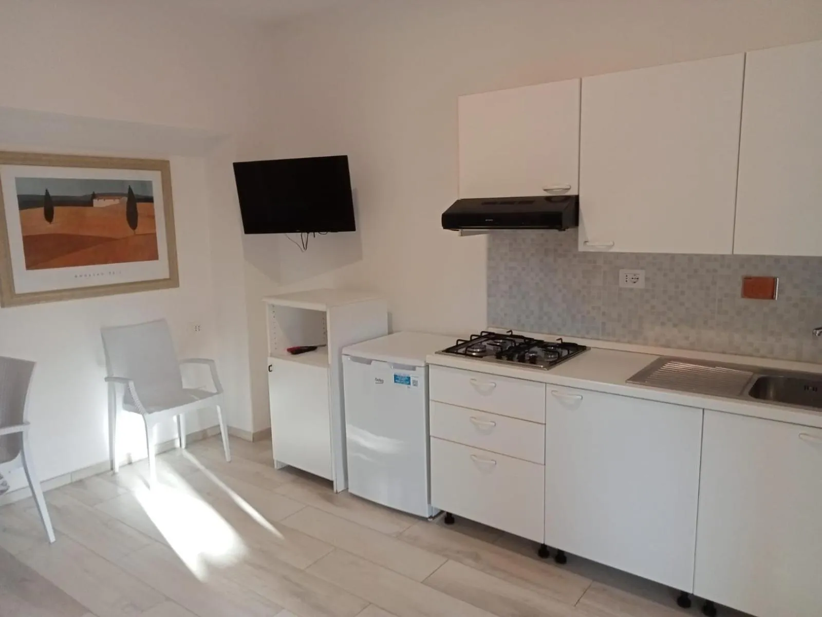 Kitchen or kitchenette in Residence Hotel Villa Mare