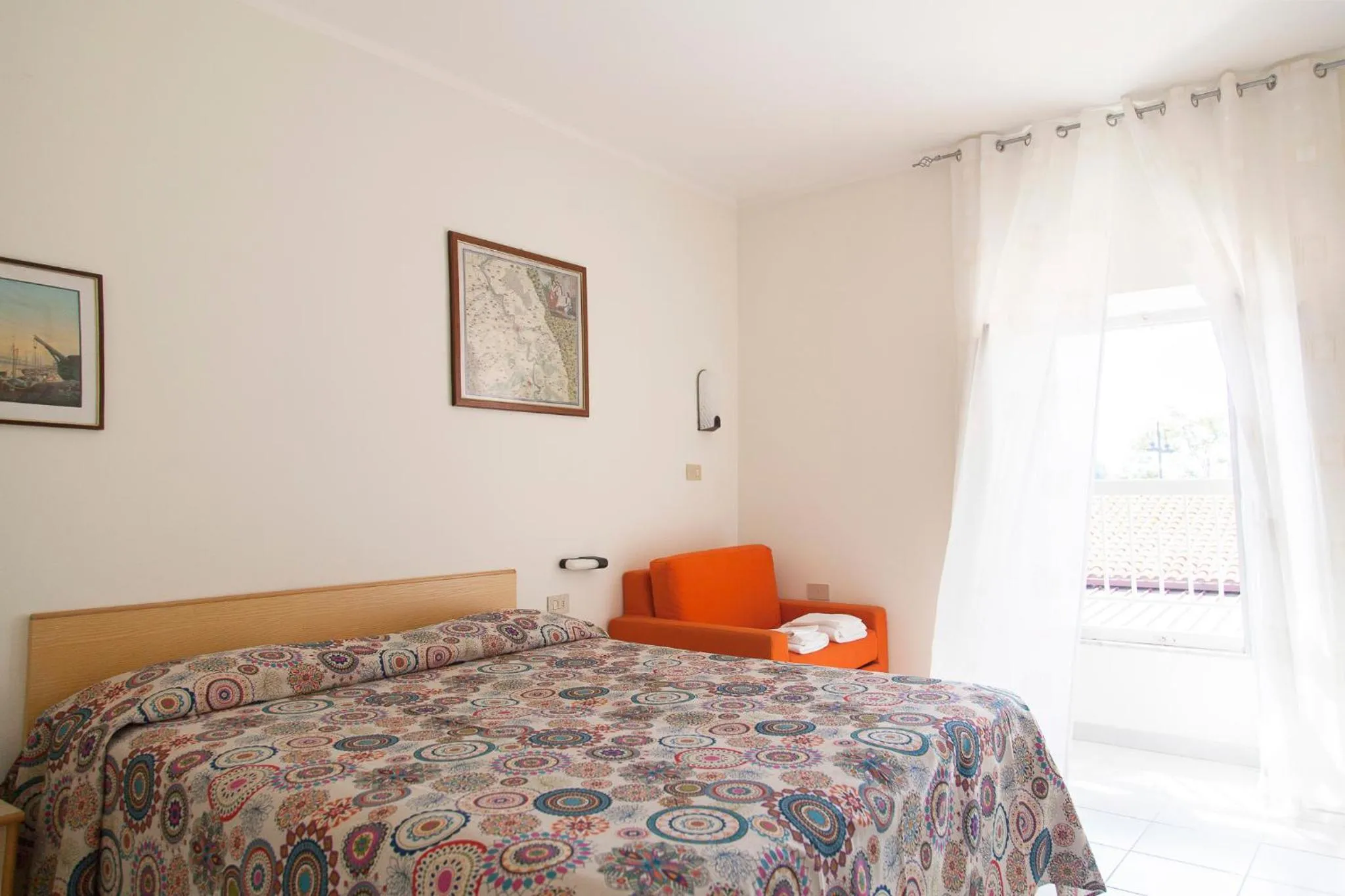 Bedroom, Bed in Residence Hotel Villa Mare