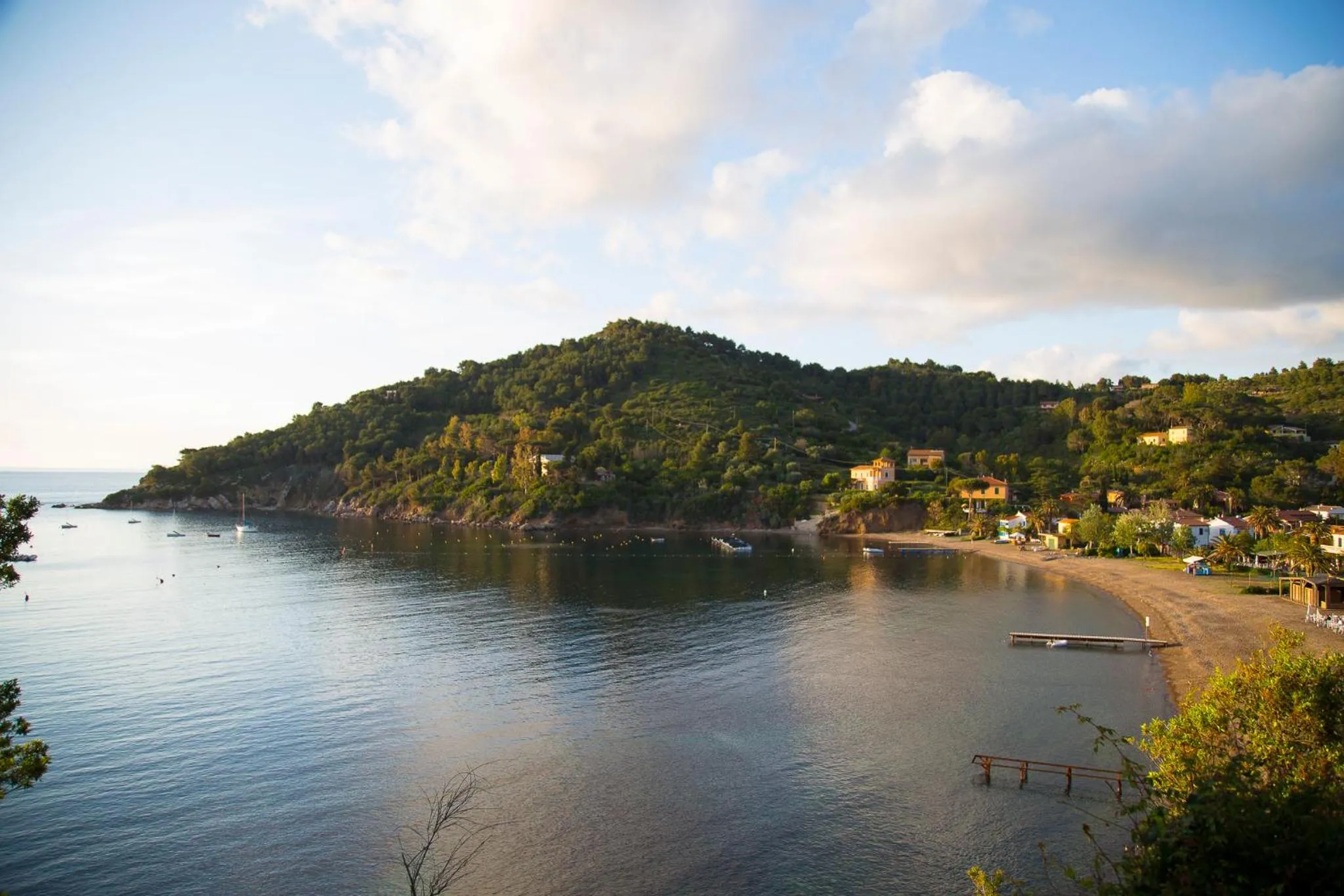 Natural landscape in Residence Hotel Villa Mare