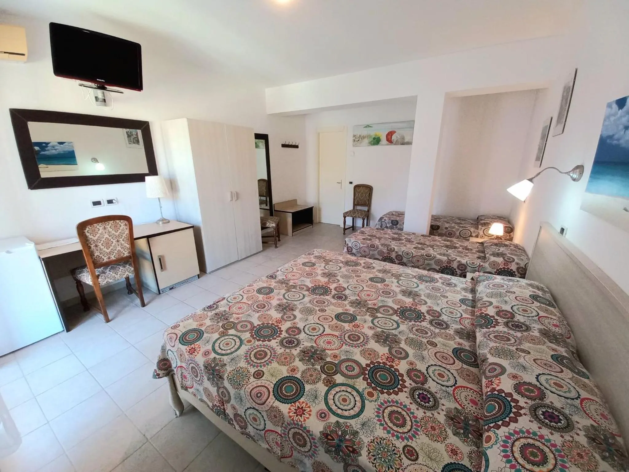 Bedroom, Bed in Residence Hotel Villa Mare