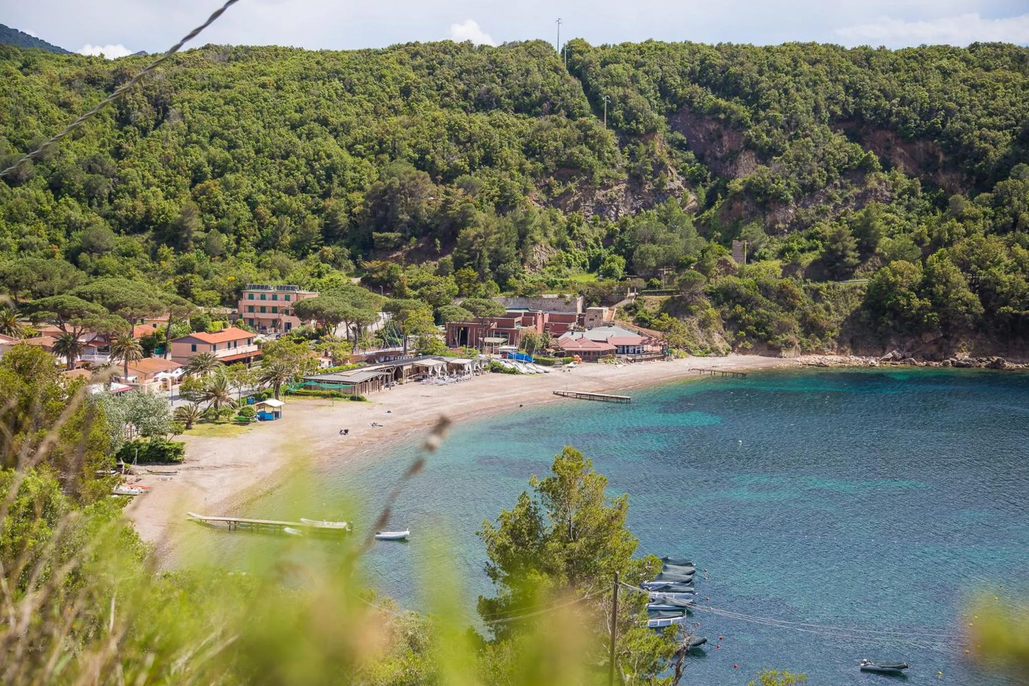 Natural landscape in Residence Hotel Villa Mare