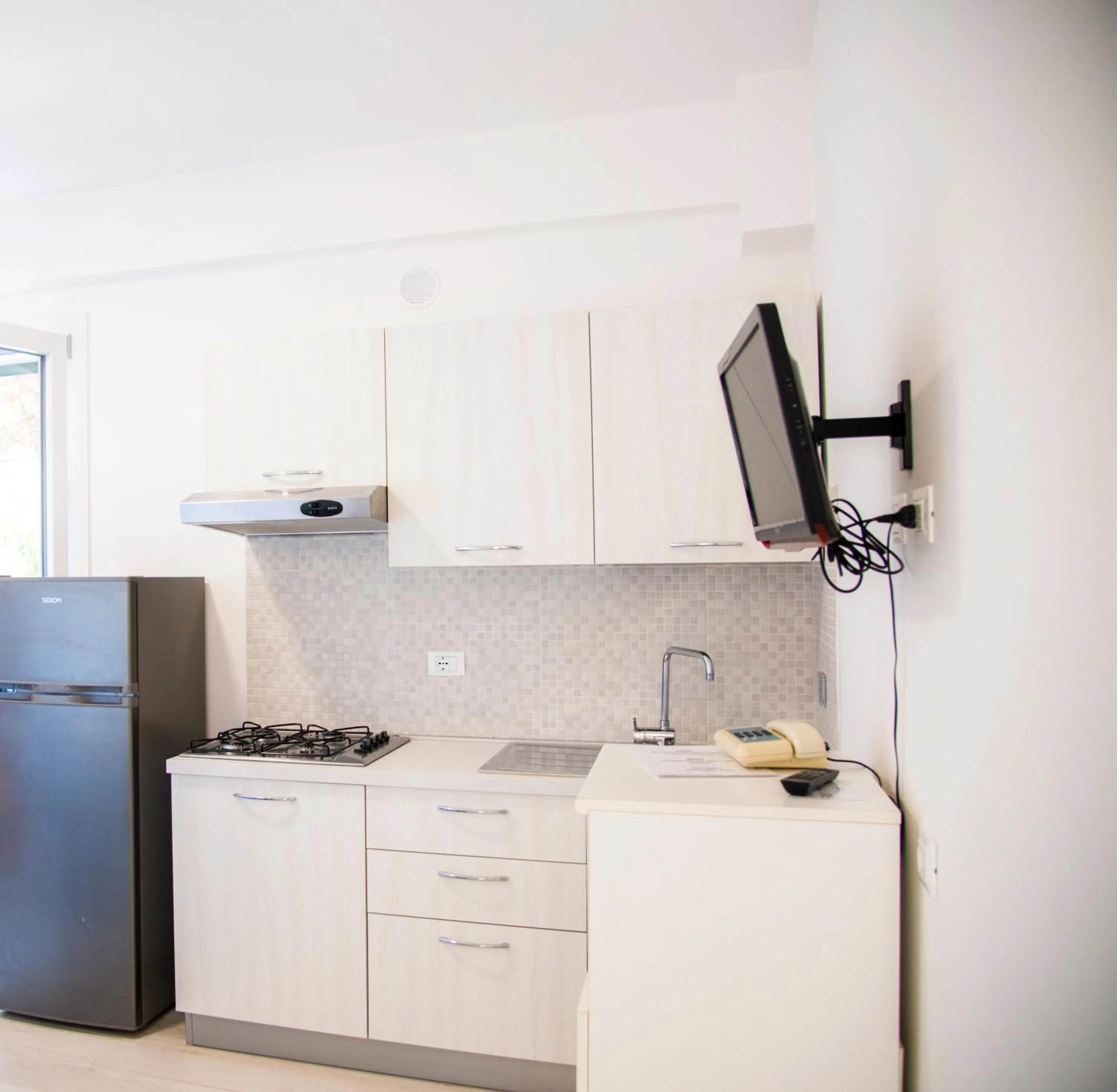 Kitchen or kitchenette in Residence Hotel Villa Mare
