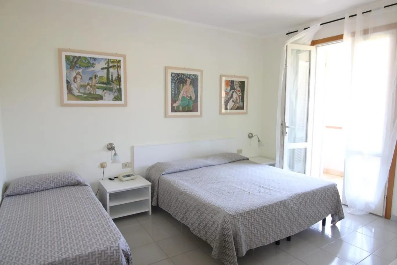 Bed in Residence Hotel Villa Mare