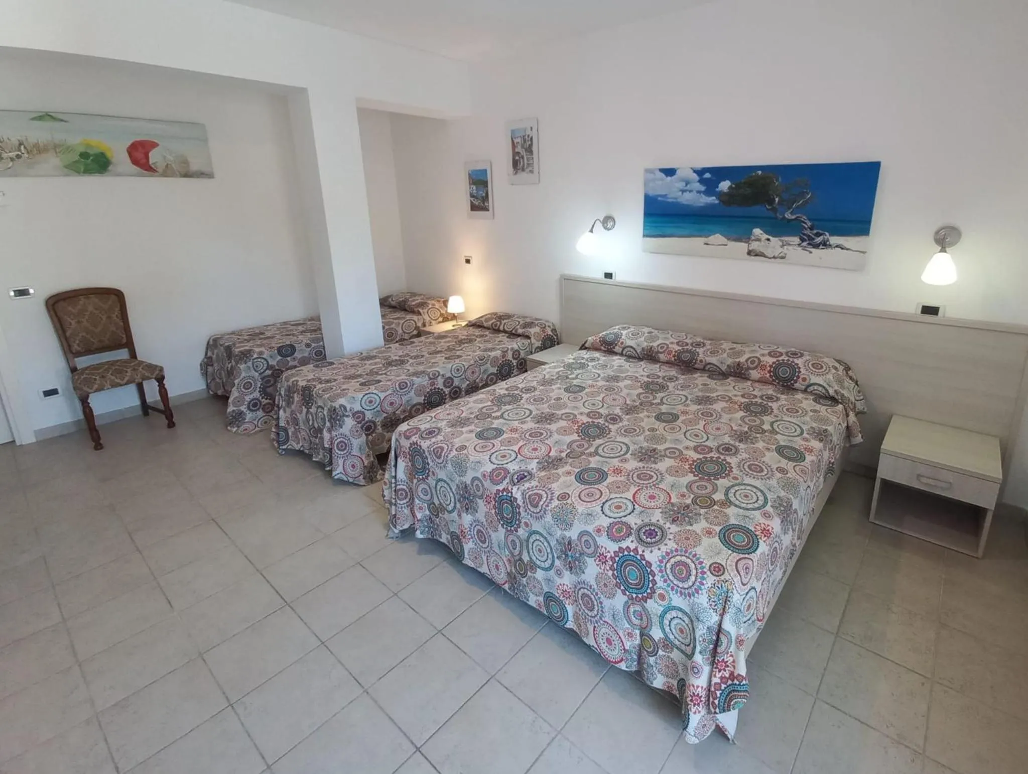 Bedroom, Bed in Residence Hotel Villa Mare