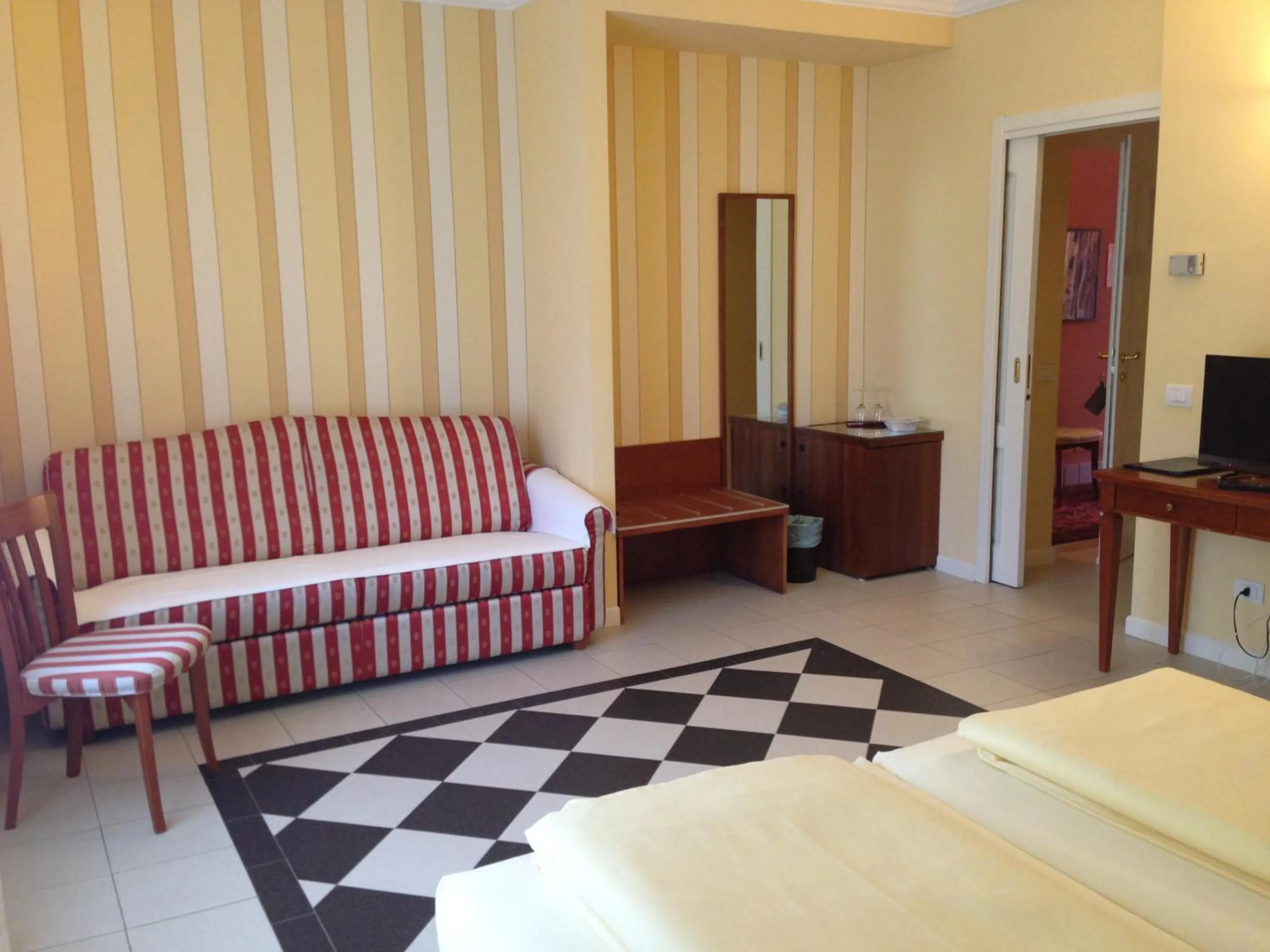 Bed in Hotel Villa Delle Palme