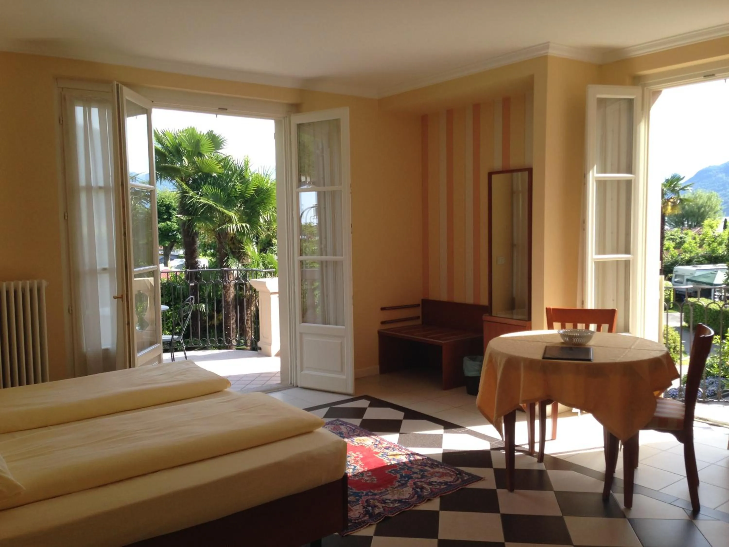 Bed in Hotel Villa Delle Palme