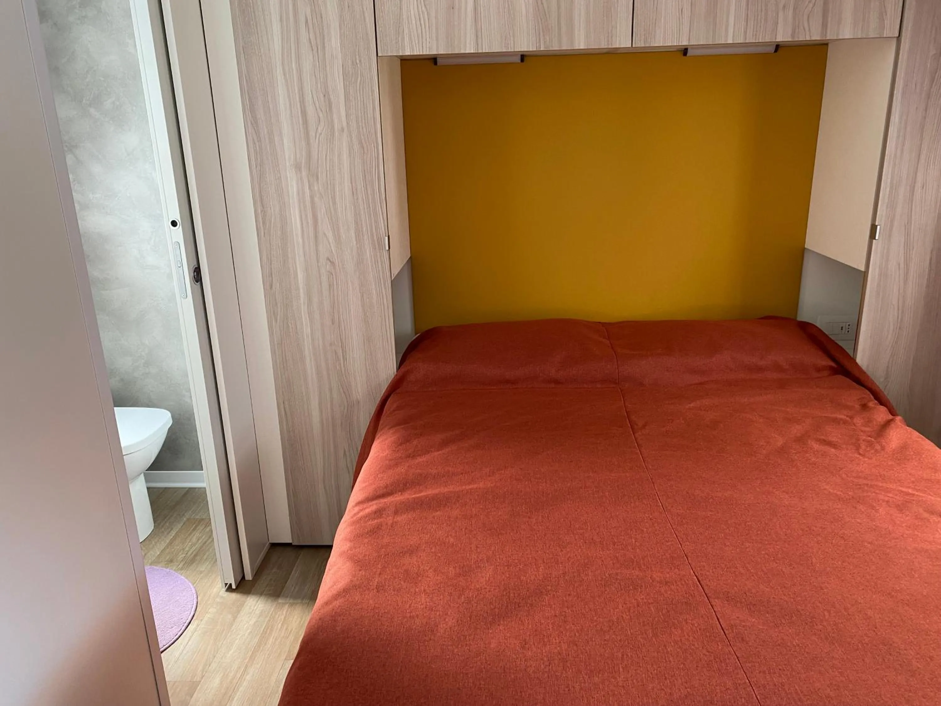 Bed in Hotel Villa Delle Palme