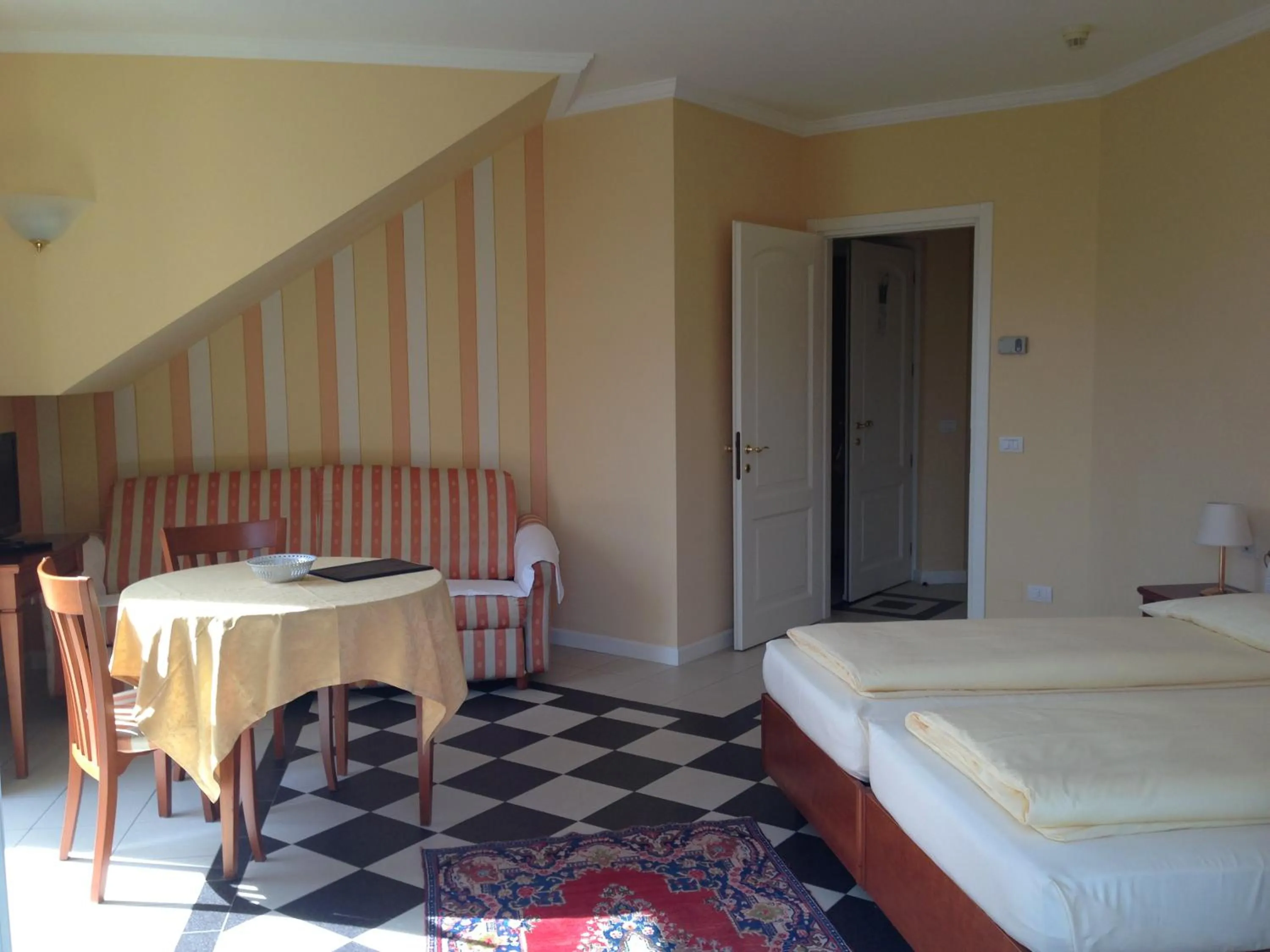 Bed in Hotel Villa Delle Palme