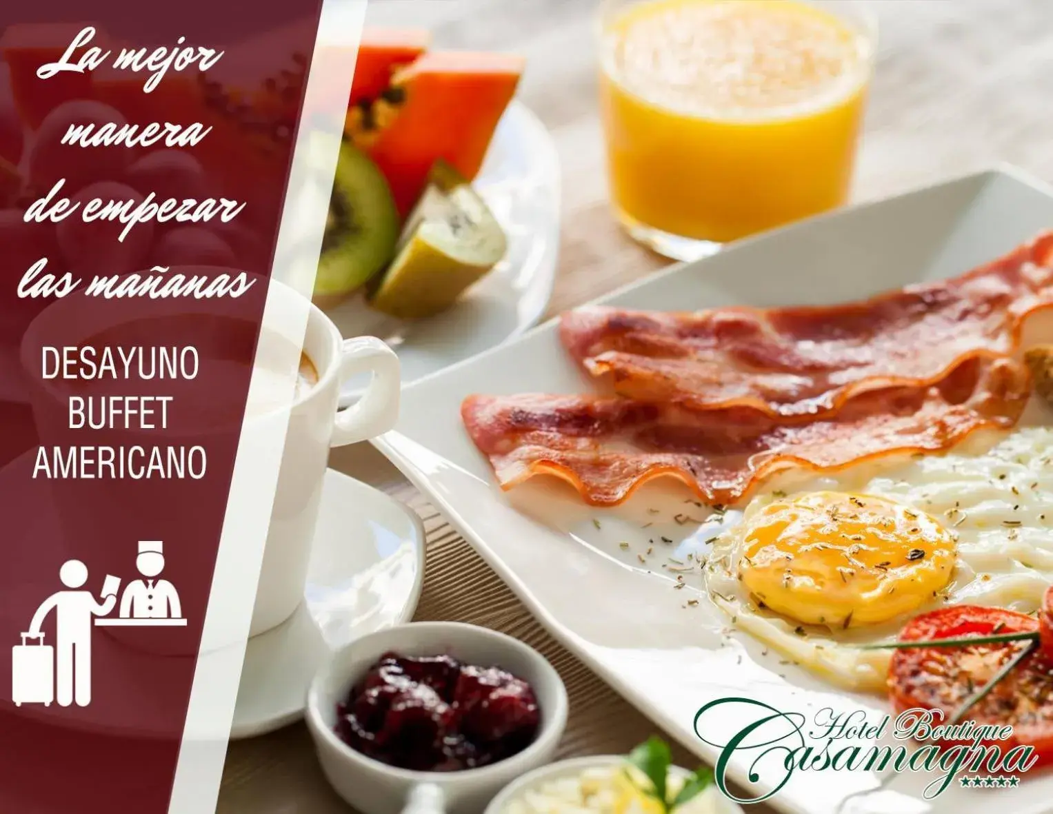 Food and drinks in Hotel Boutique Casamagna Food and drinks in Hotel Boutique Casamagna