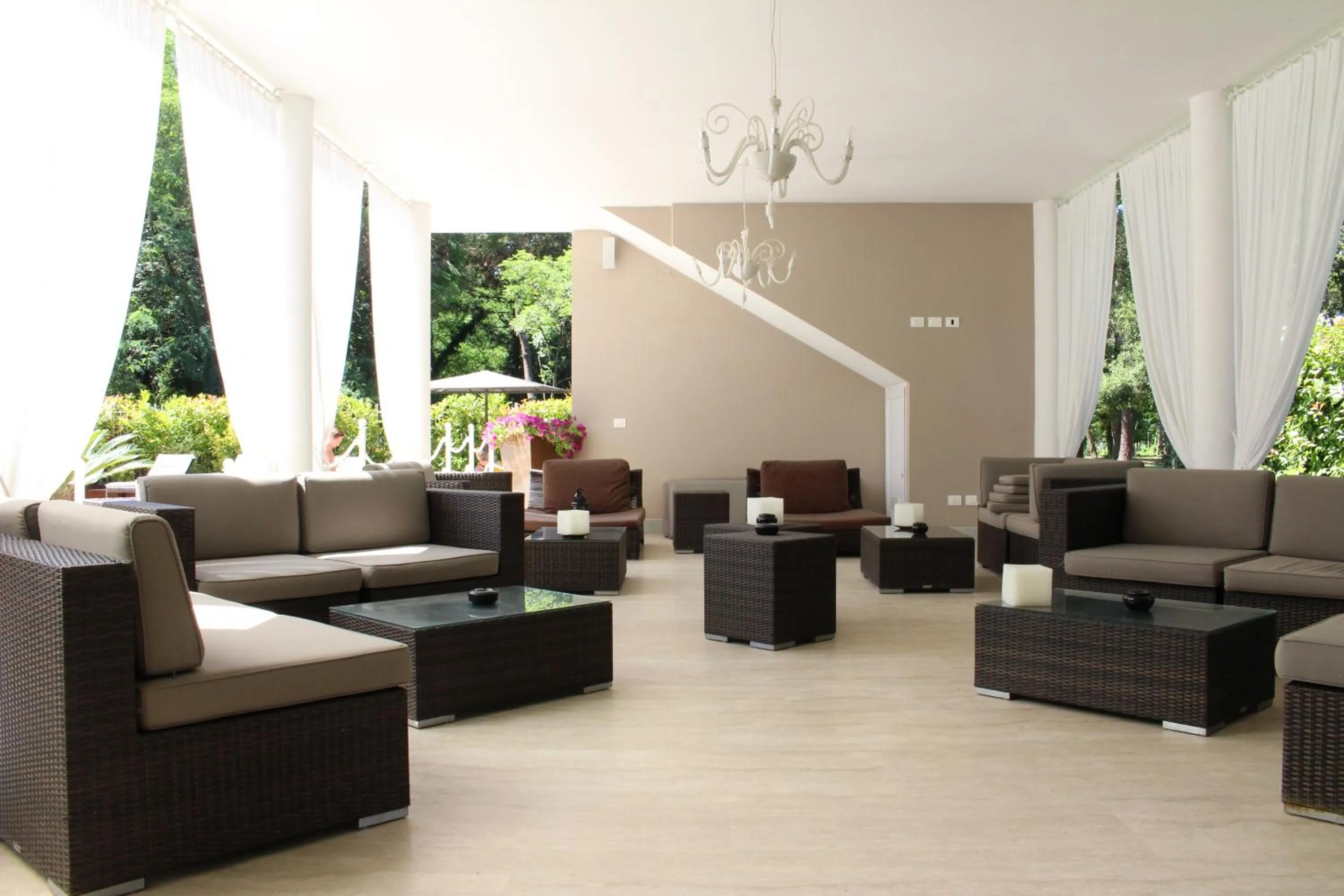 Patio in Hotel Stella Della Versilia