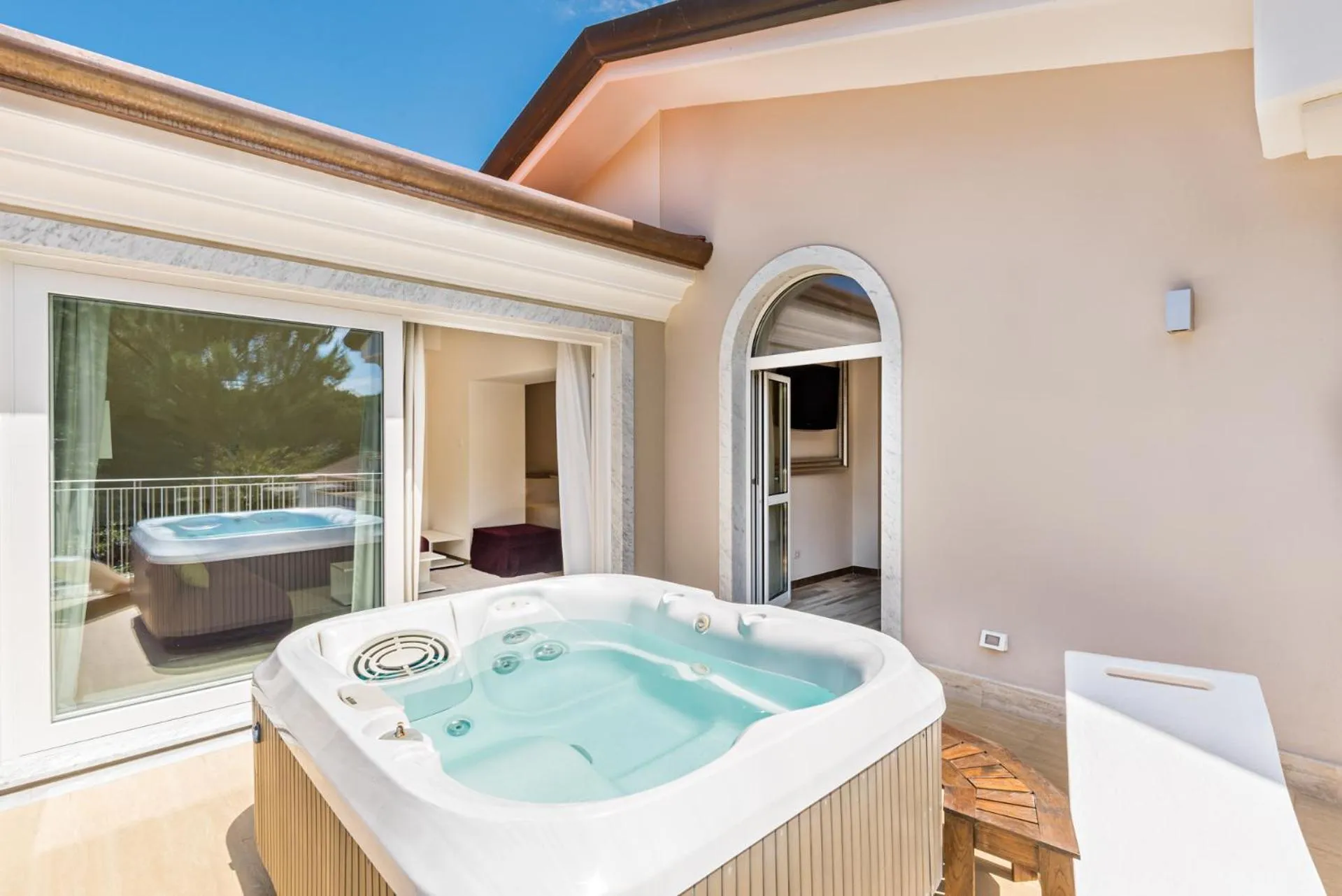 Balcony/Terrace in Hotel Stella Della Versilia