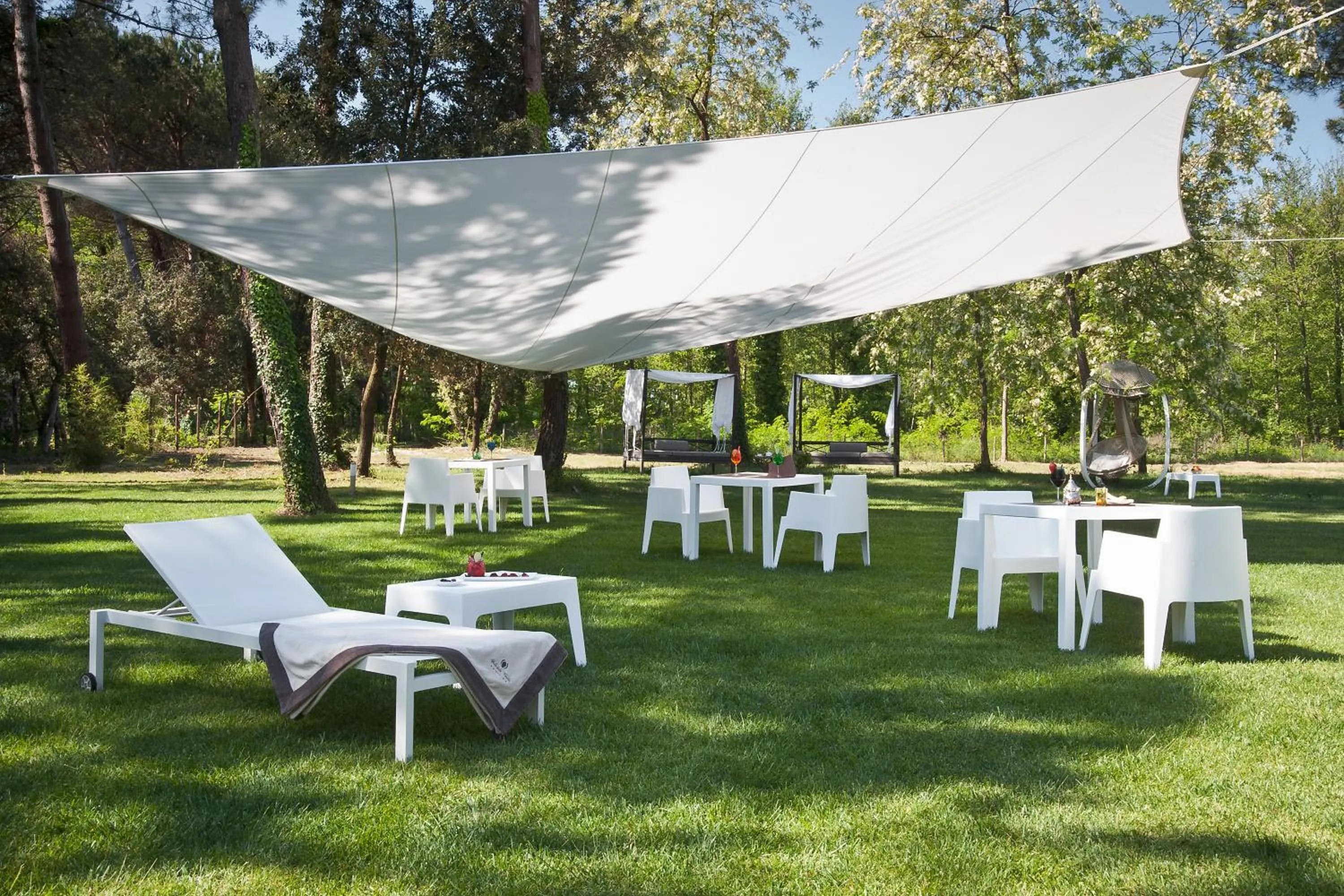Garden in Hotel Stella Della Versilia