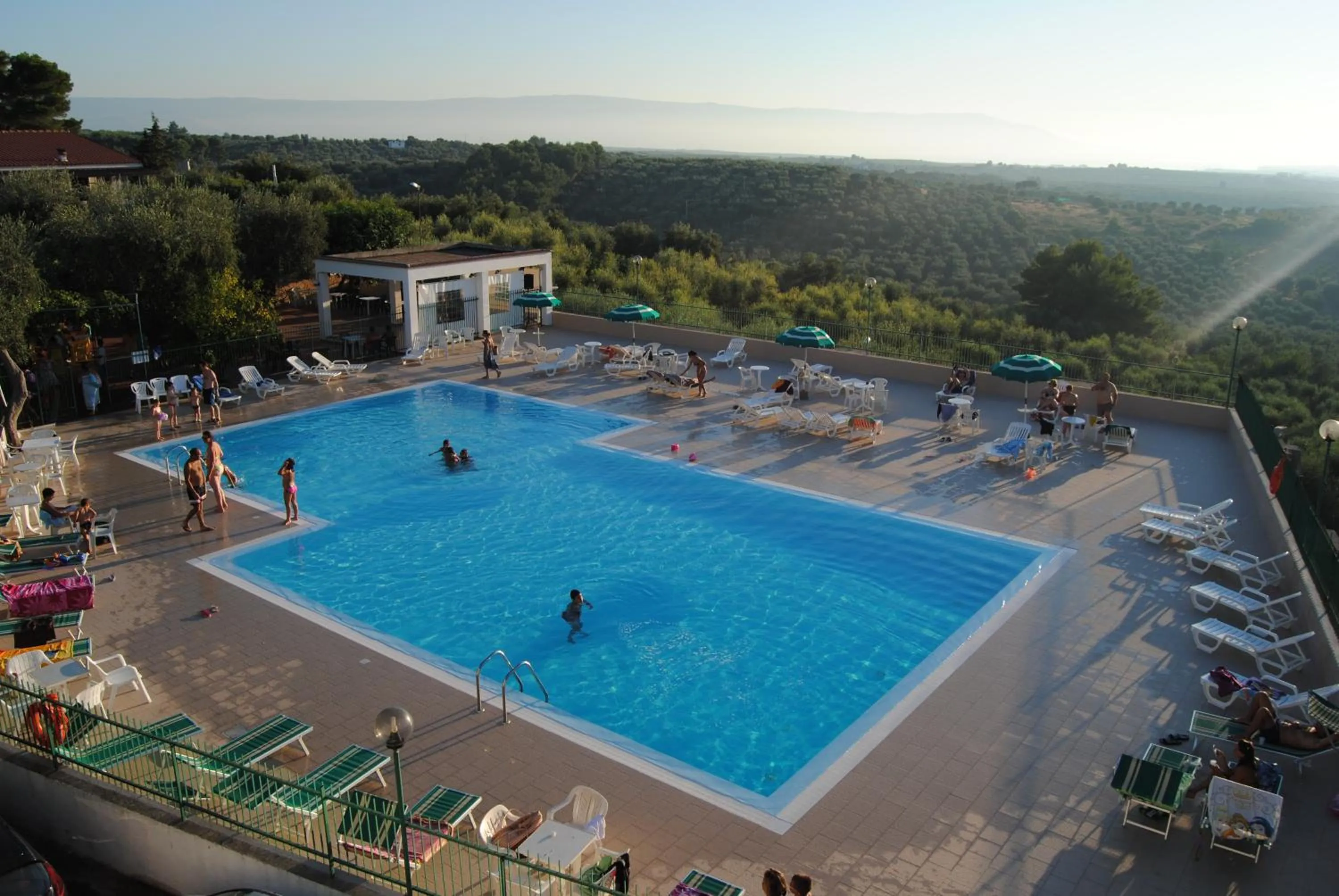 Pool view in Albergo 2 Pini