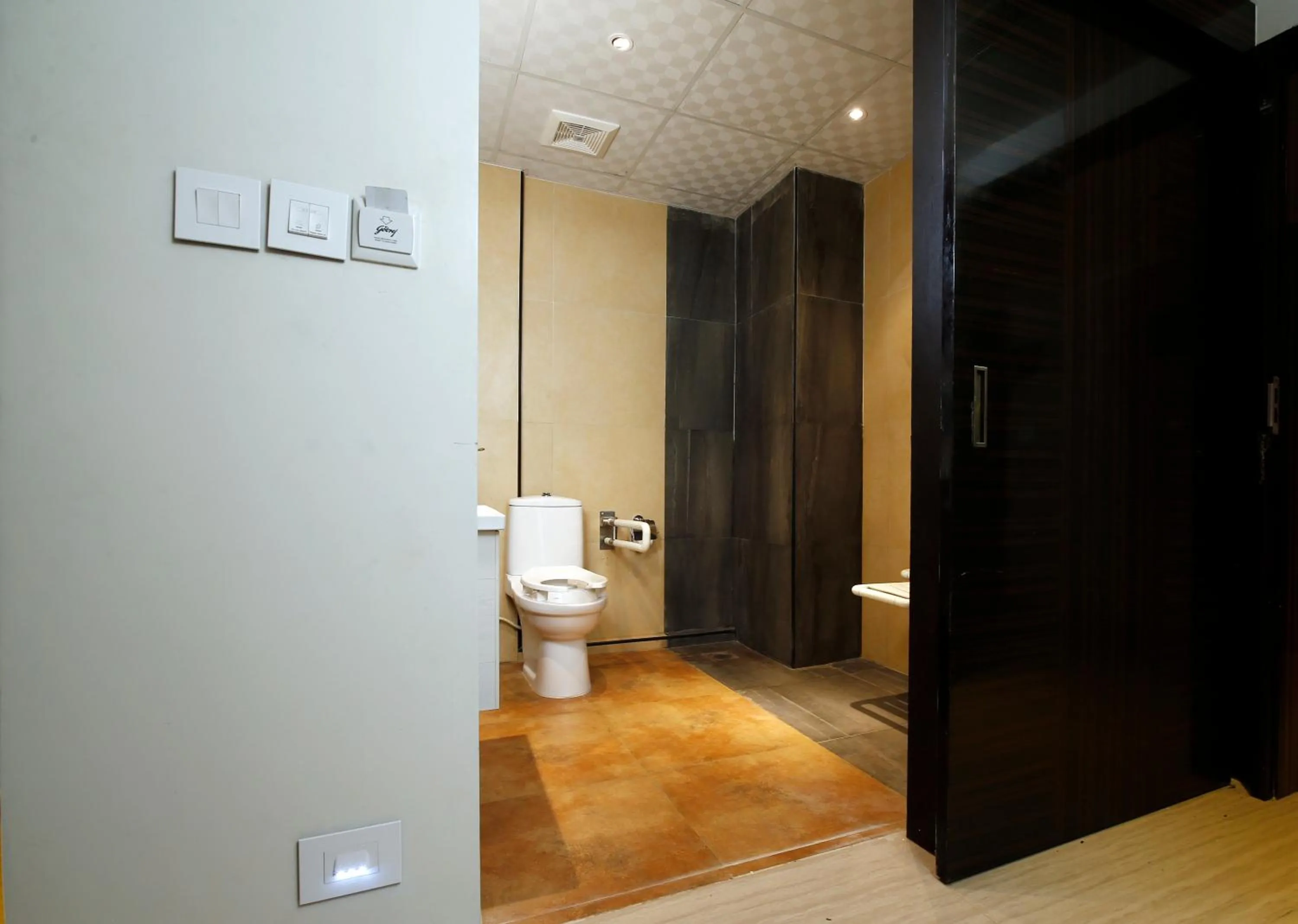 Facility for disabled guests in Hotel Park Residency