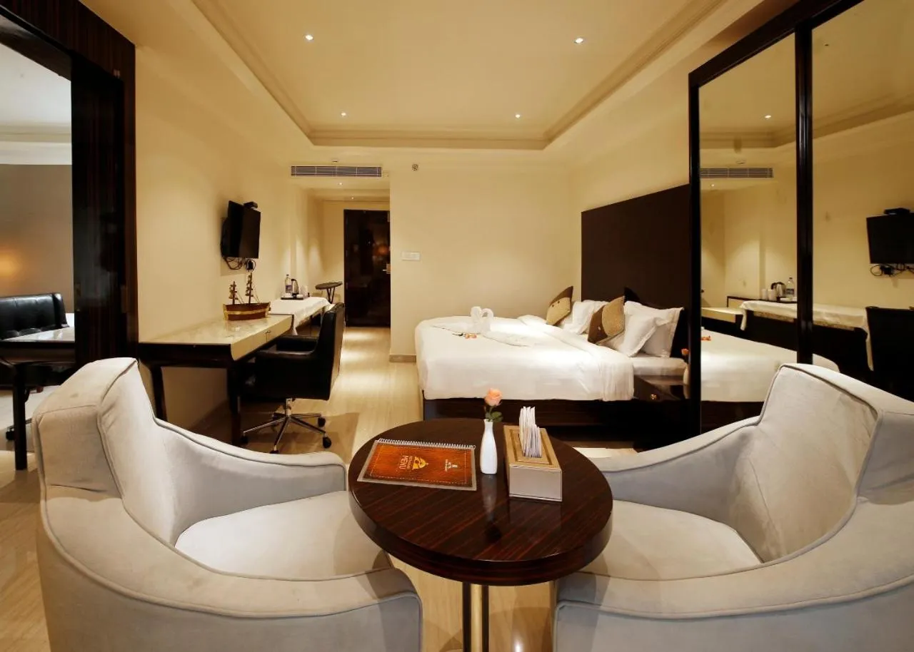 Coffee/tea facilities, Bed in Hotel Park Residency