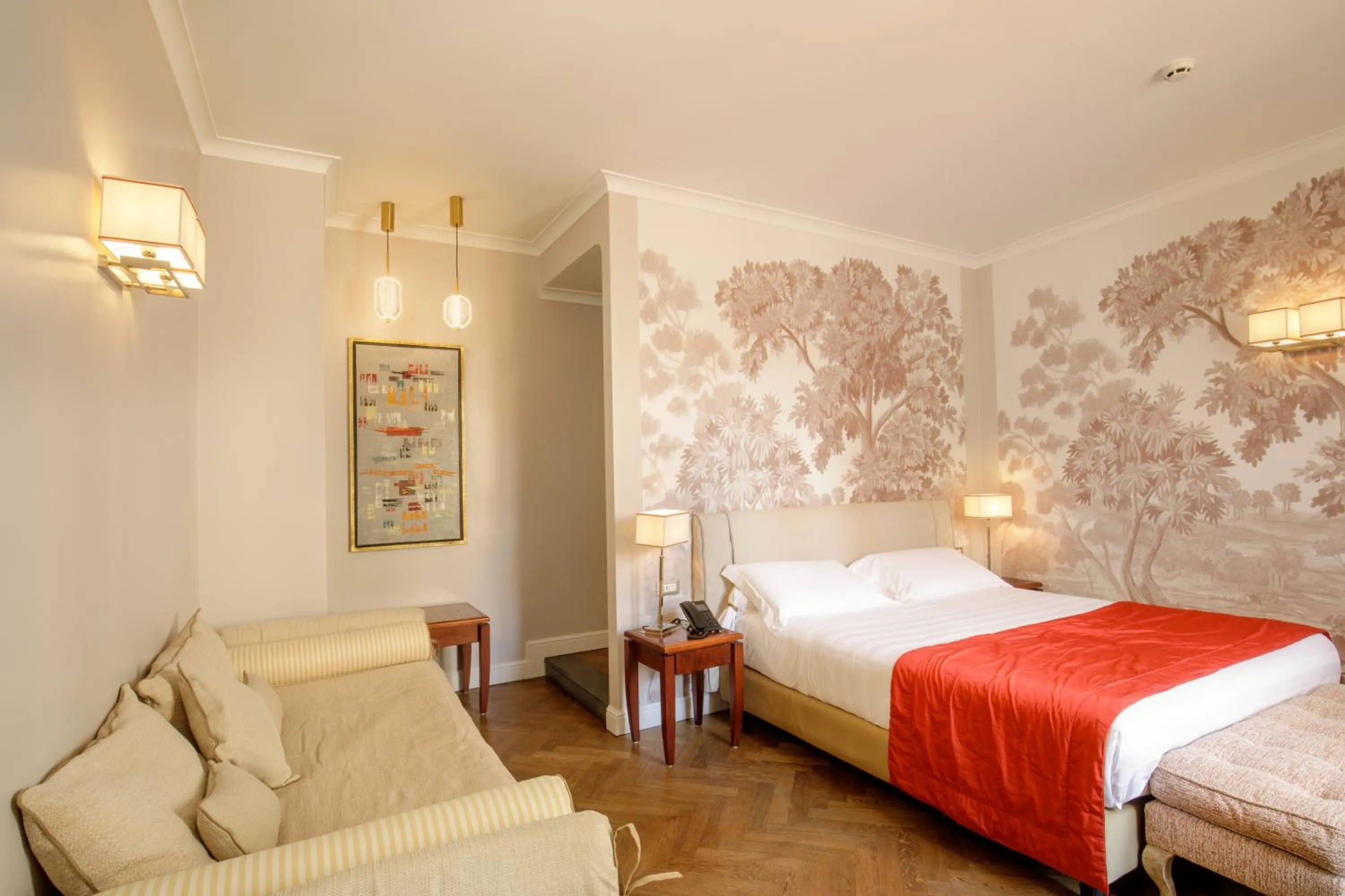 Bed in Vivaldi Luxury Rooms