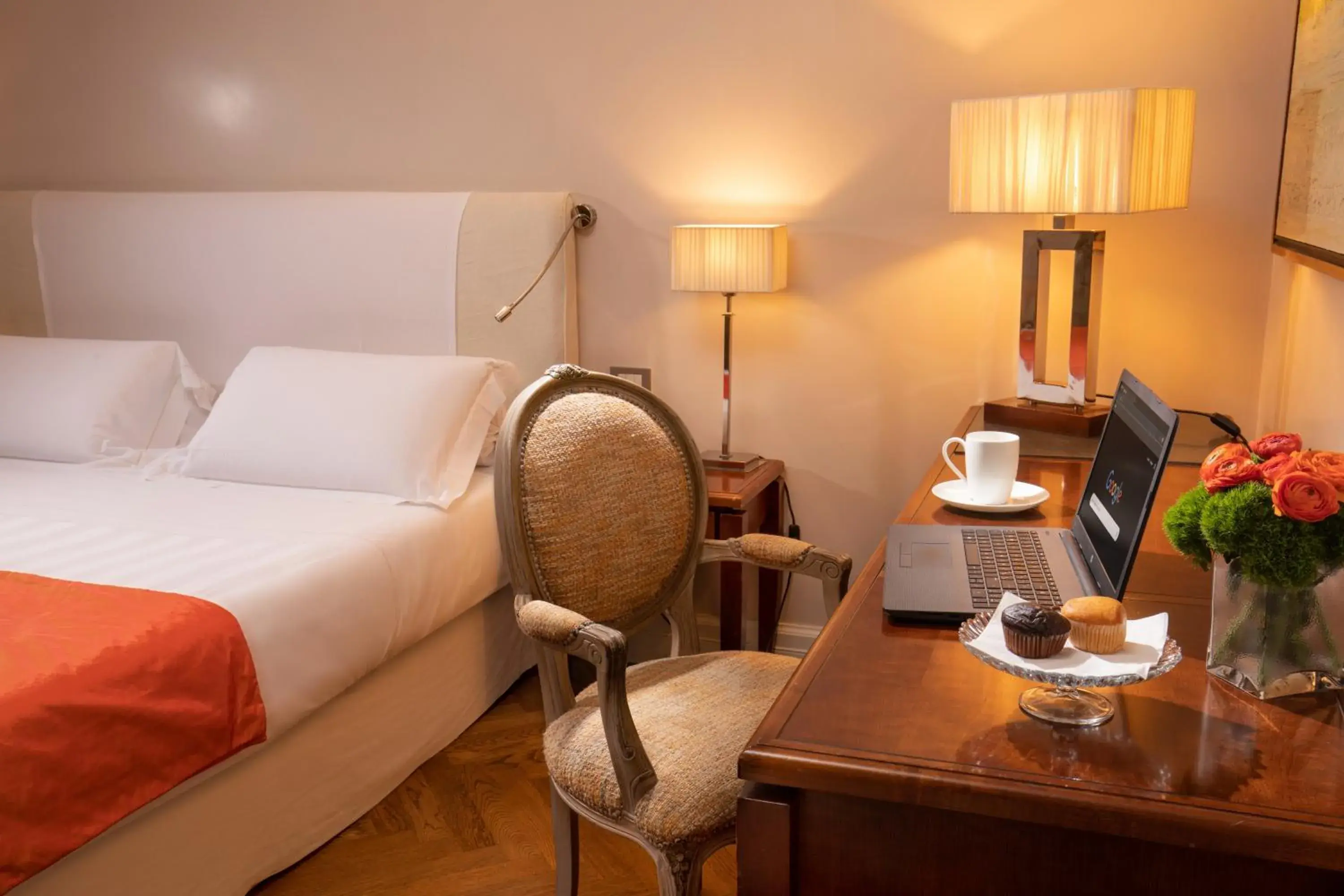 Bed in Vivaldi Luxury Rooms Bed in Vivaldi Luxury Rooms