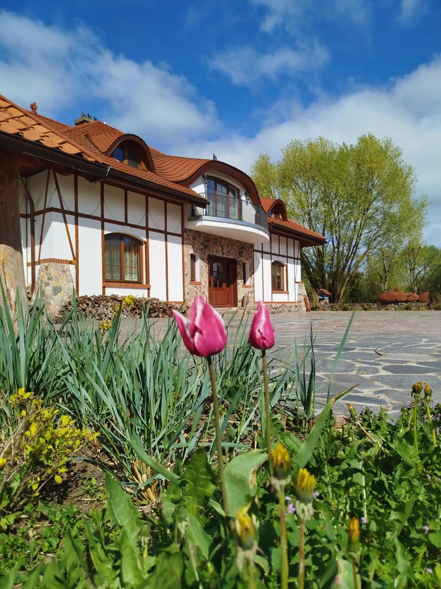 Property building in Targowski Dwór Mazury