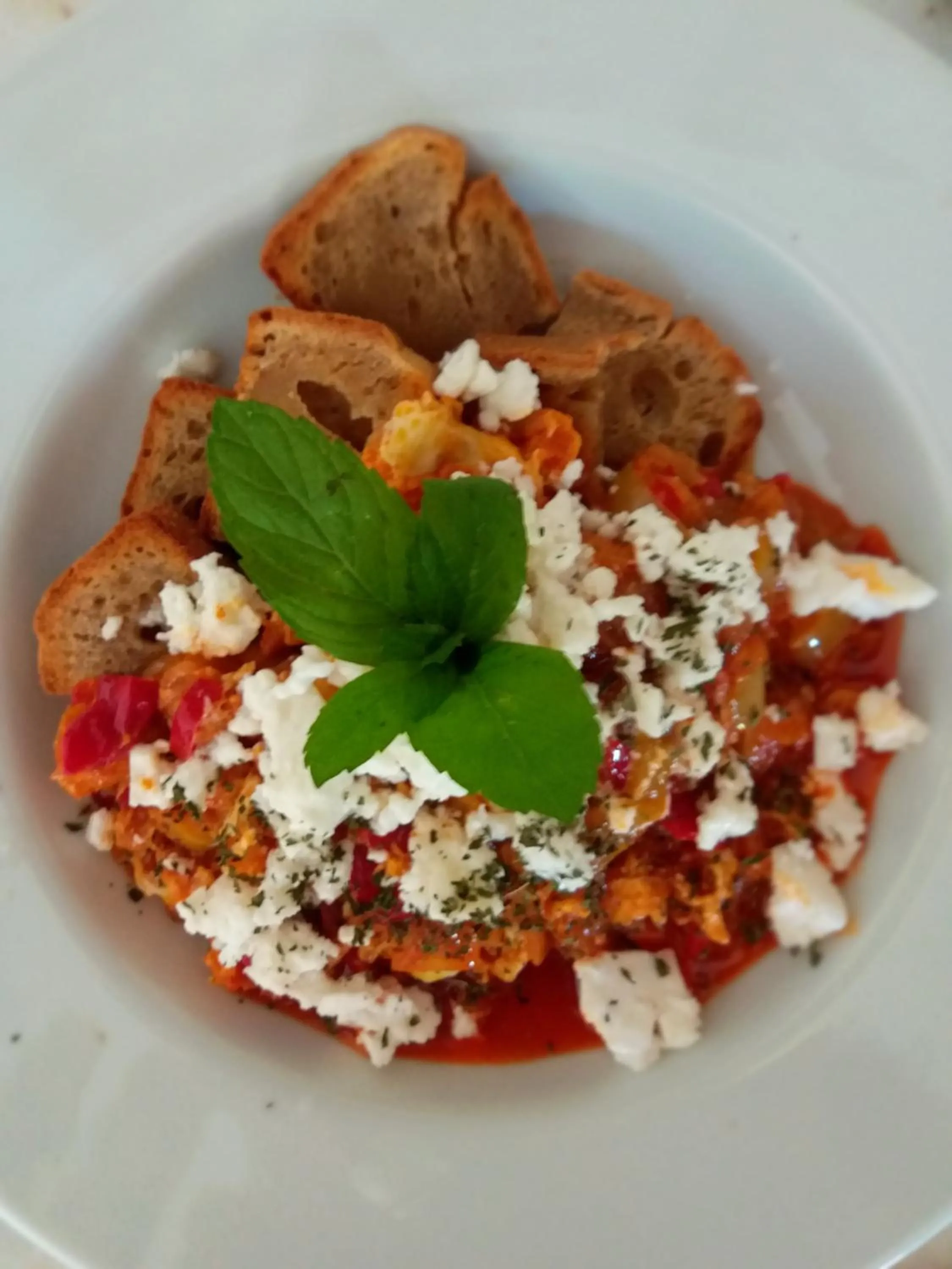 Food close-up in Kilim Hotel