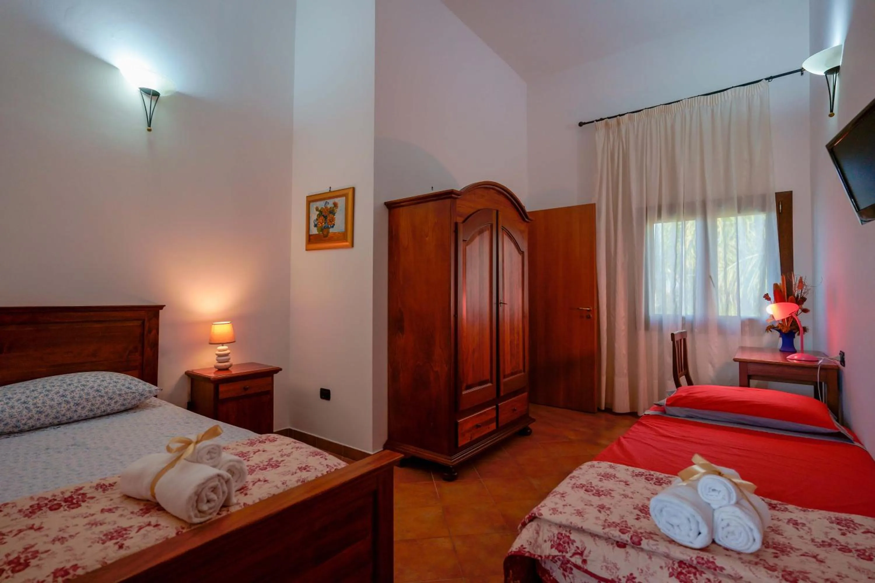 Bed in Antico Frantoio Cairoli B&B Exclusive Room