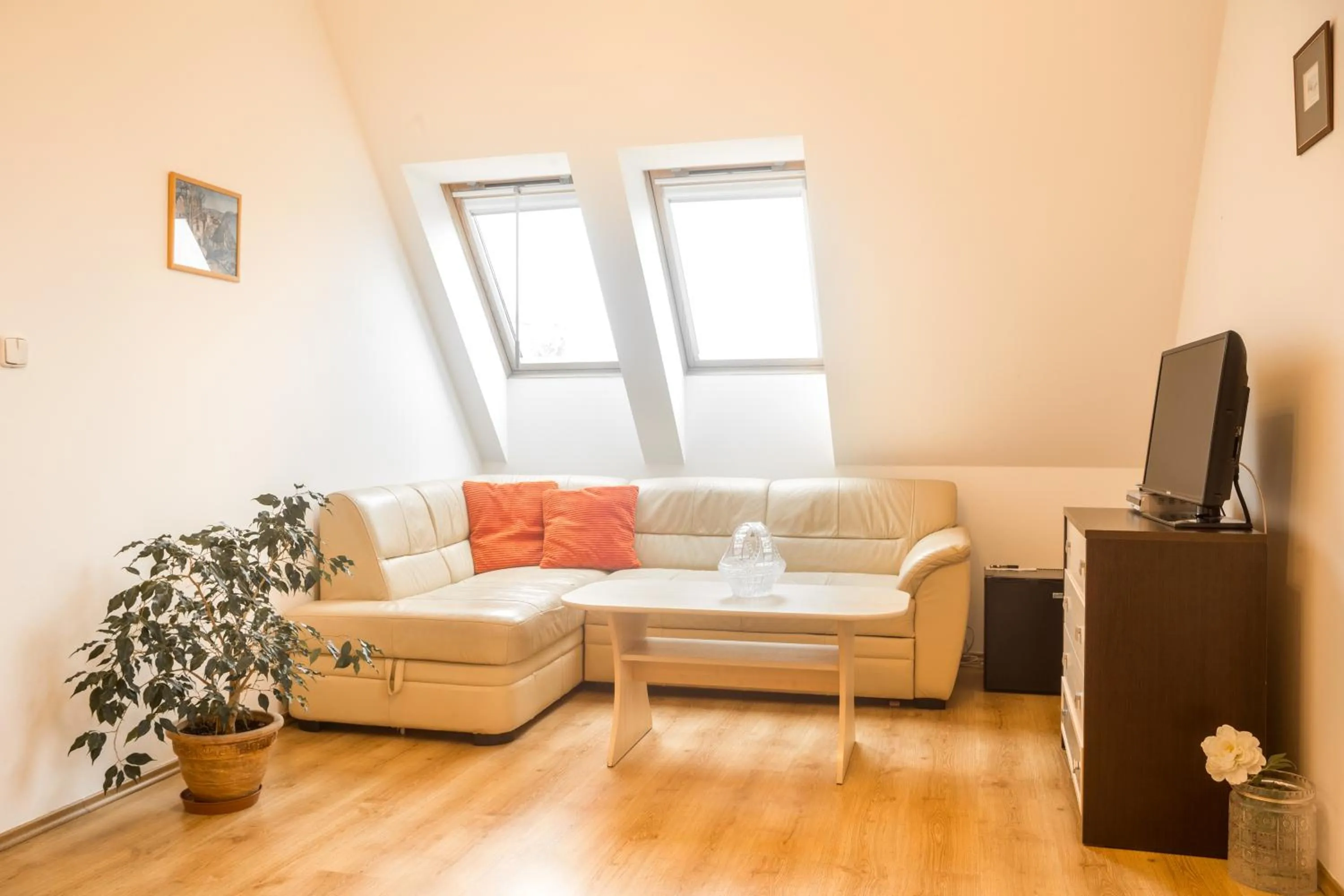 Seating area in Villa A. Malka