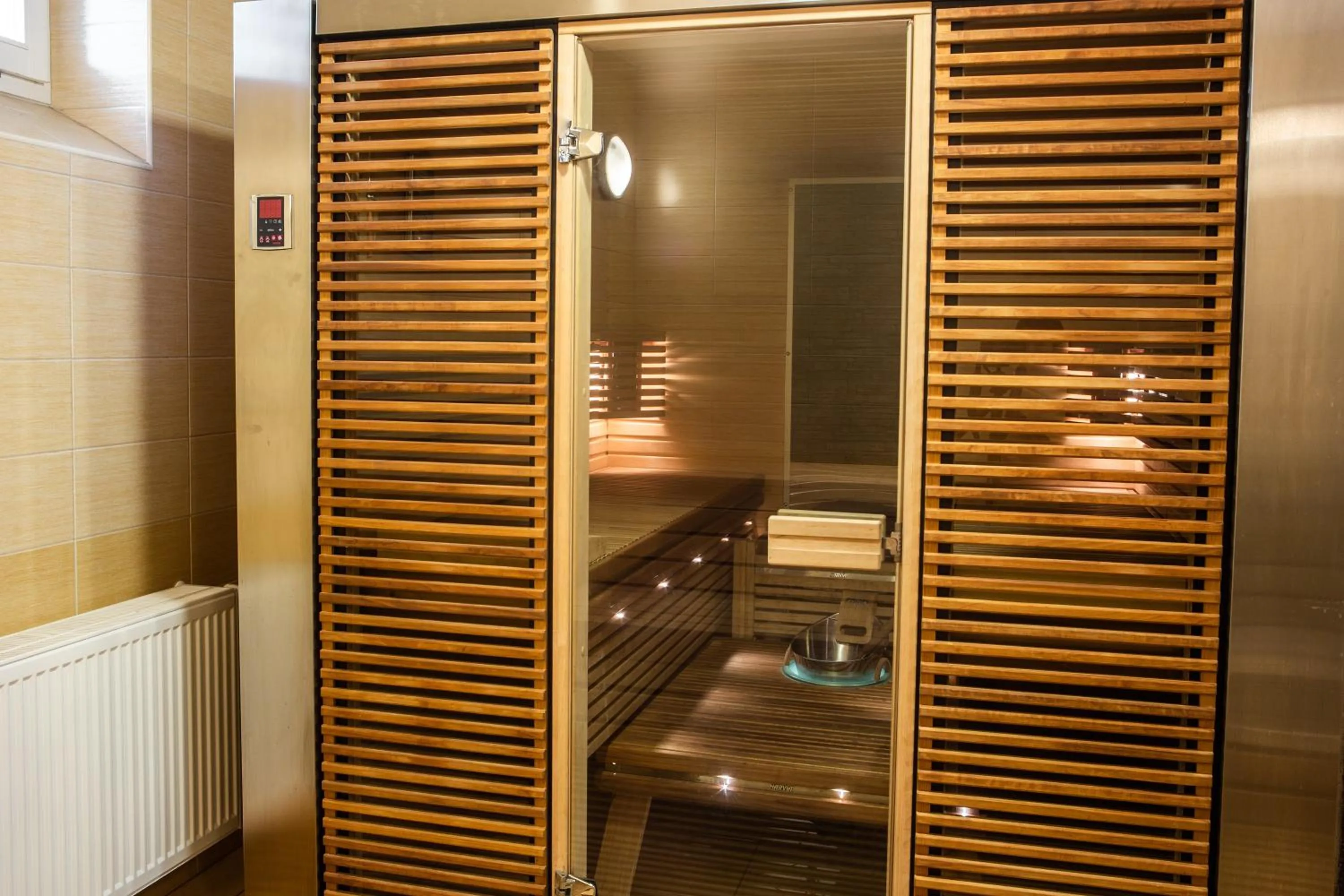 Sauna in Villa A. Malka