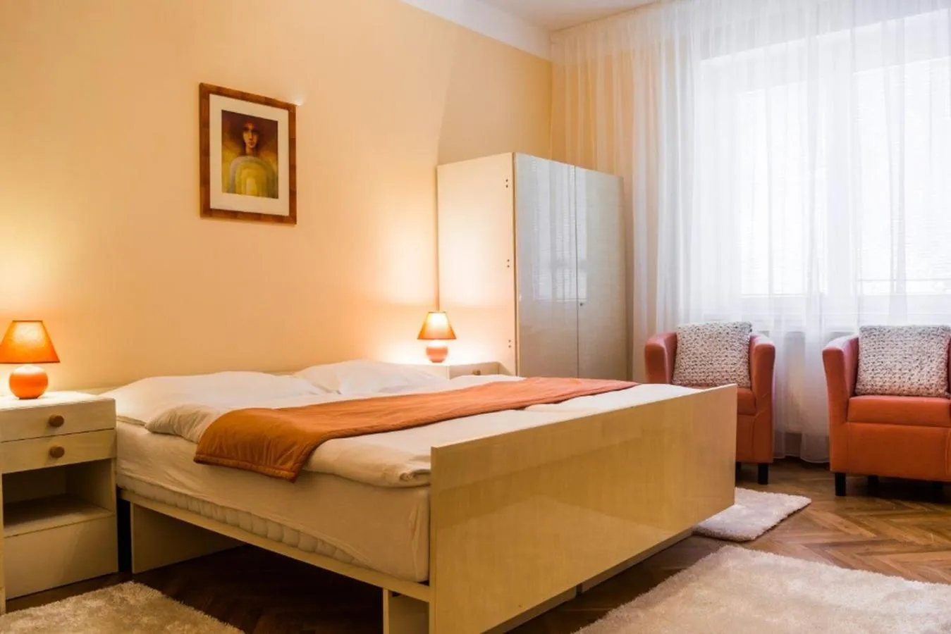 Bed in Villa A. Malka