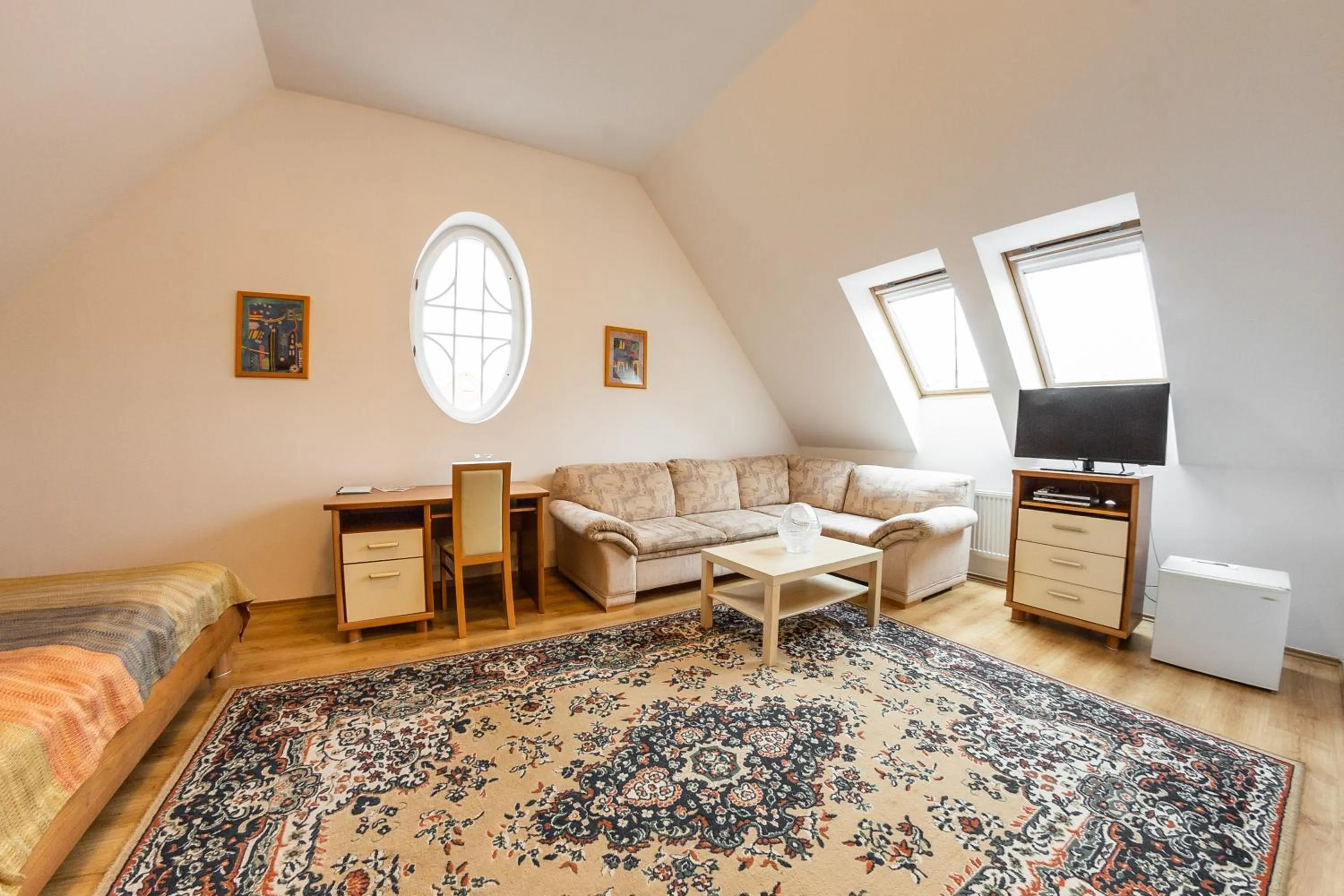 Seating area in Villa A. Malka