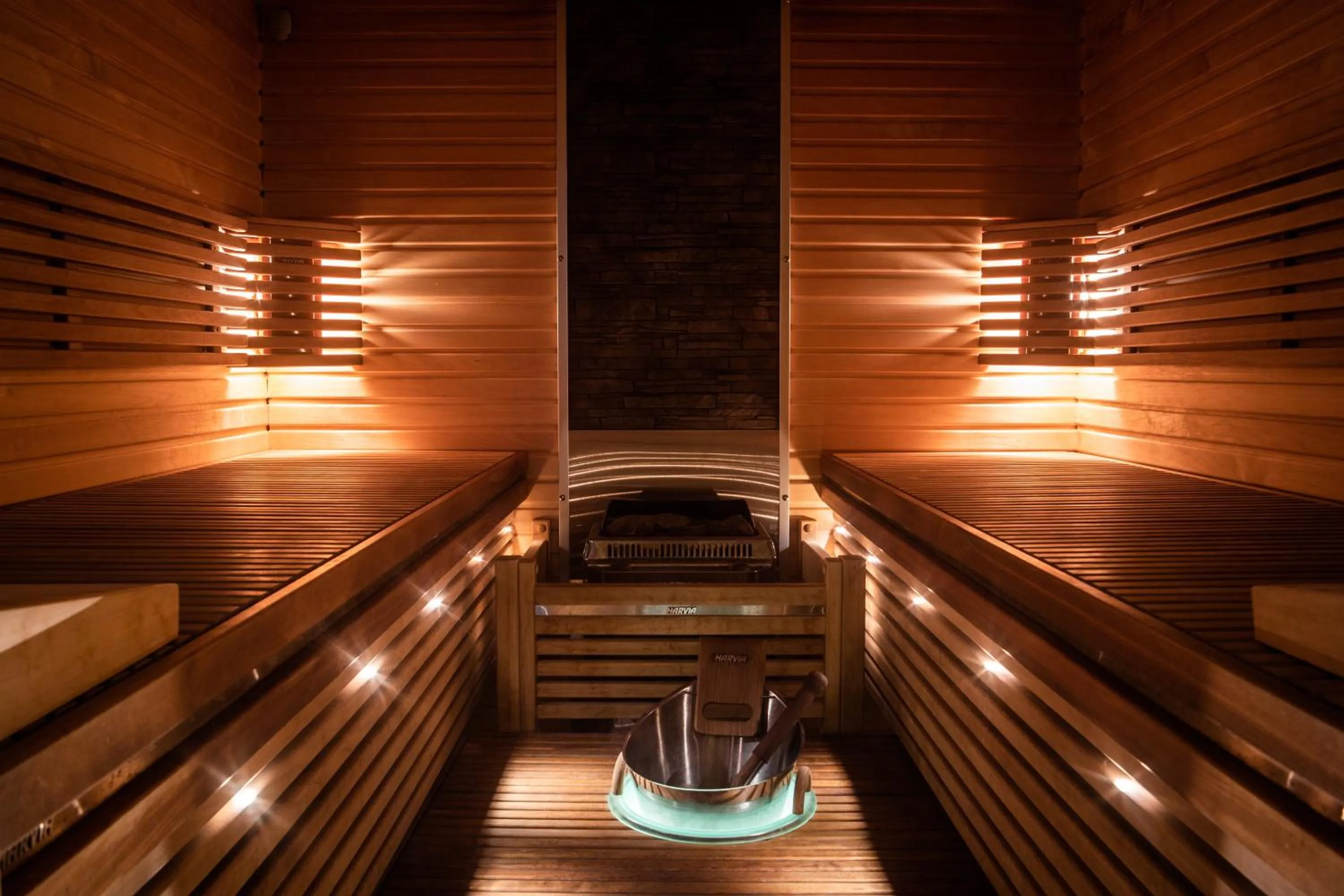 Sauna in Villa A. Malka