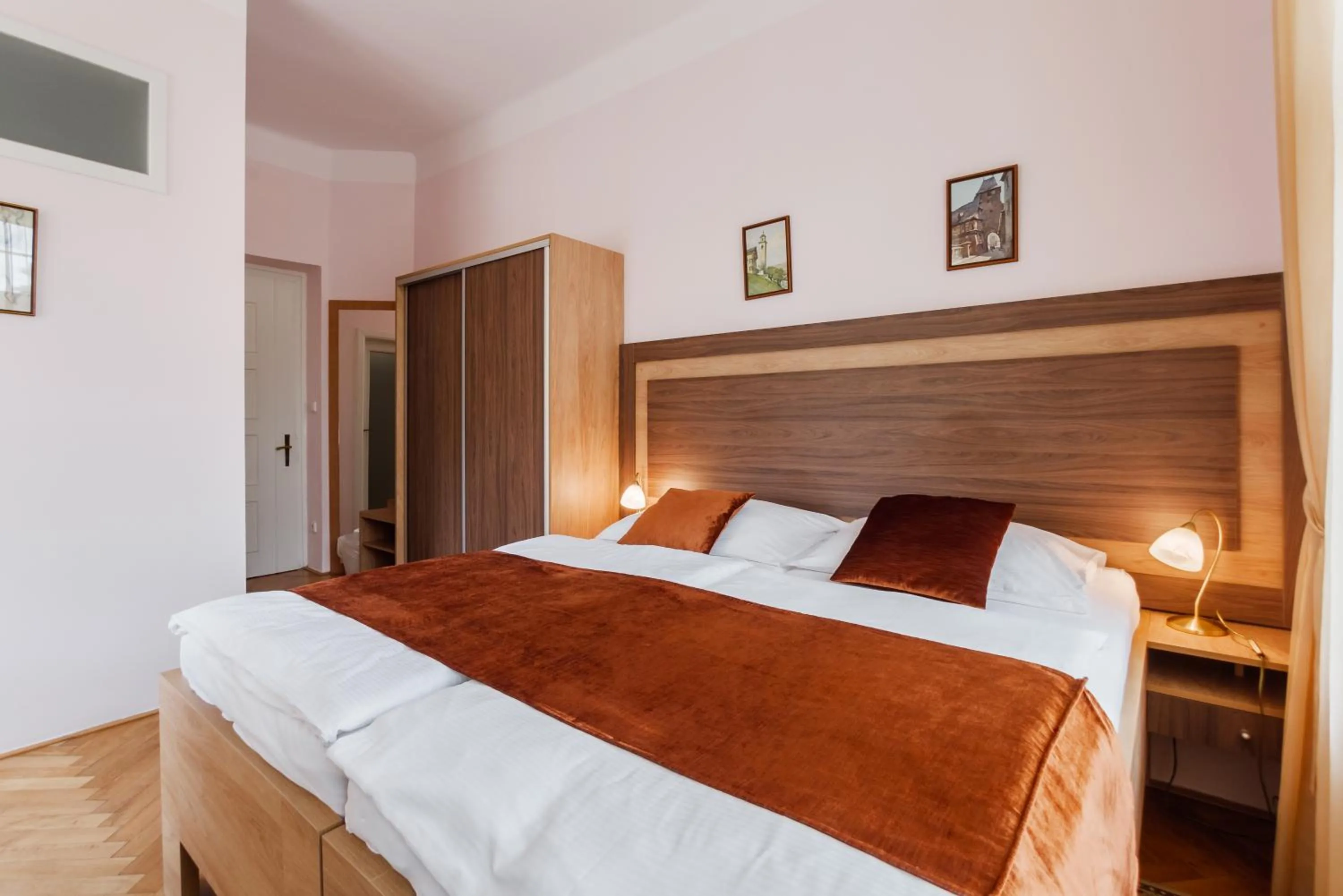 Bed in Villa A. Malka