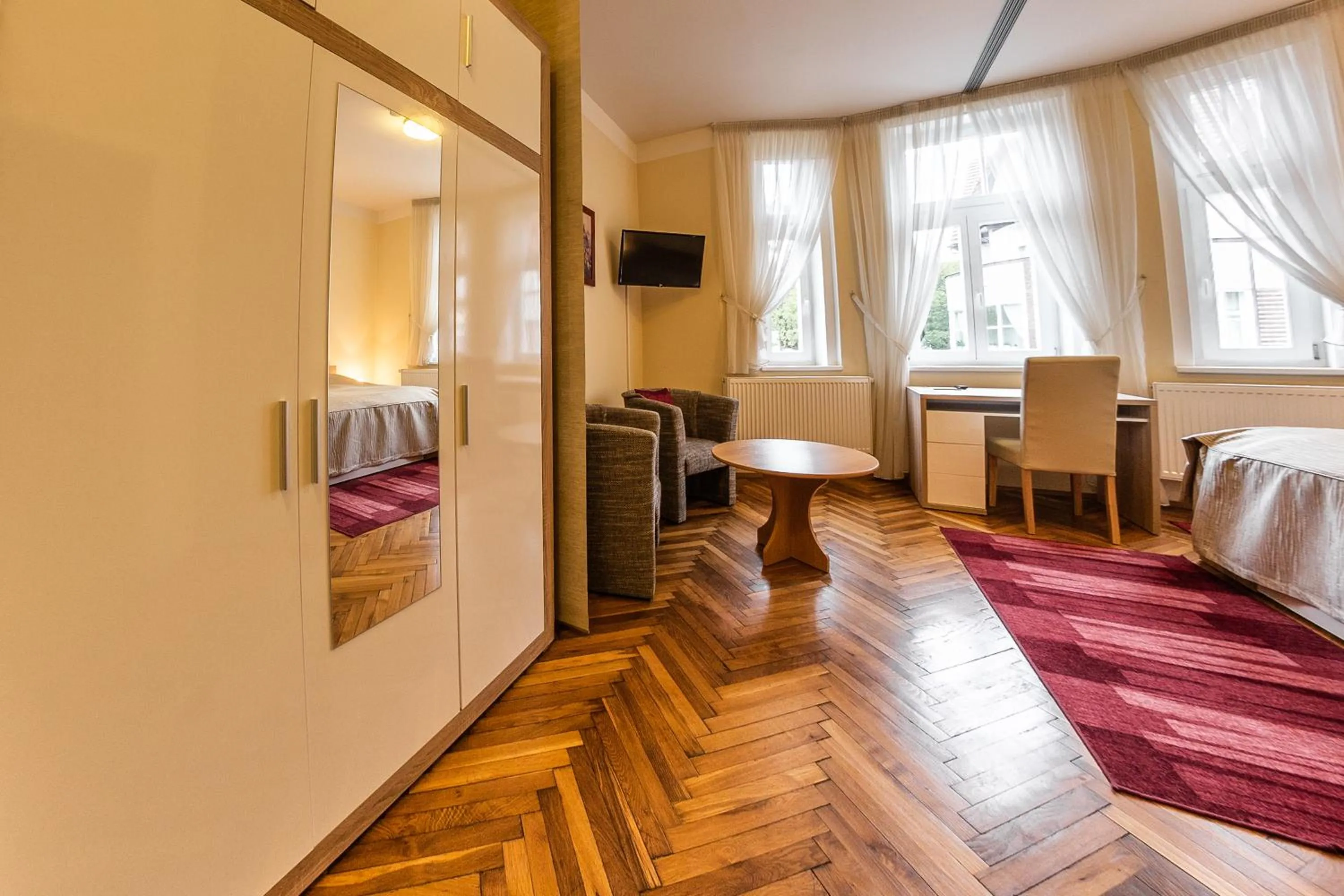 Area and facilities, Bed in Villa A. Malka