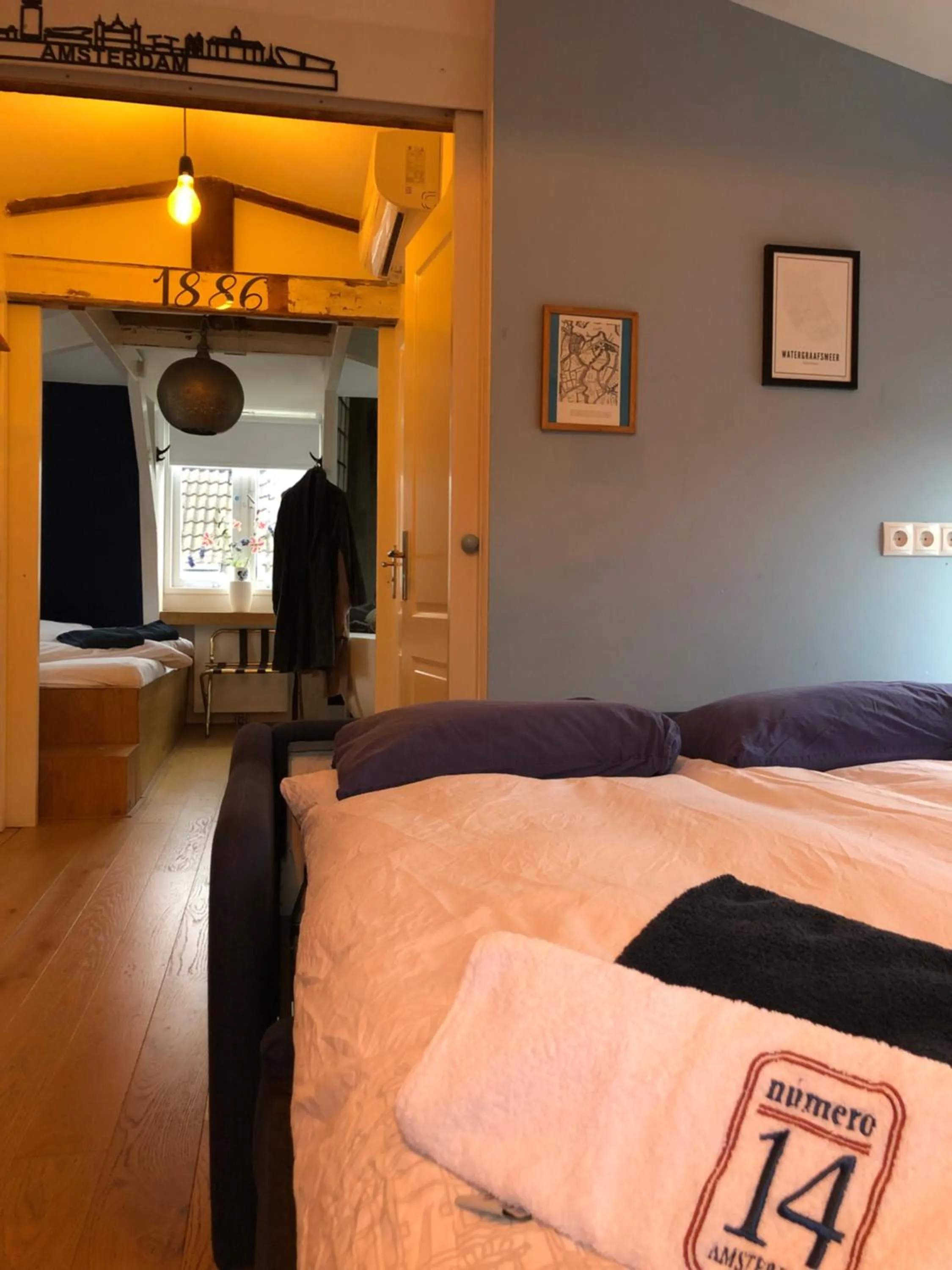 Bed in B&B Numero 14