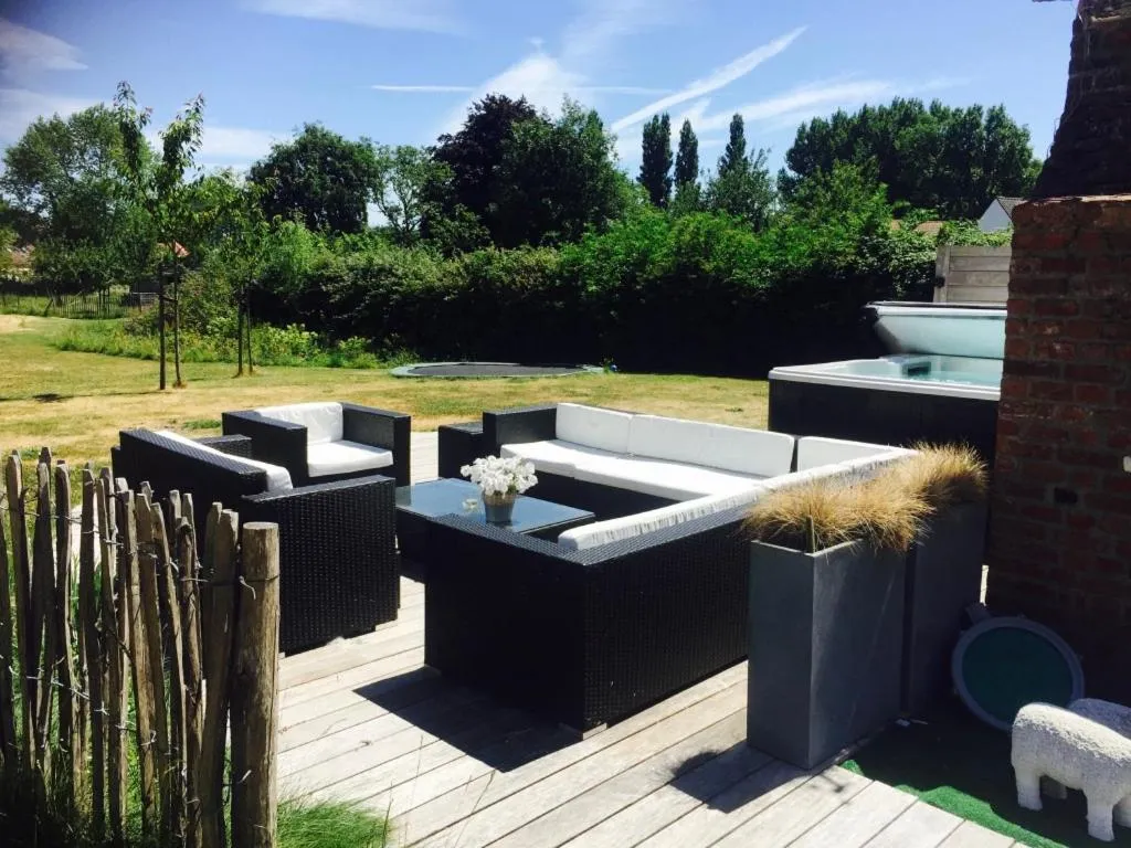 Garden in B&B Lisdodde