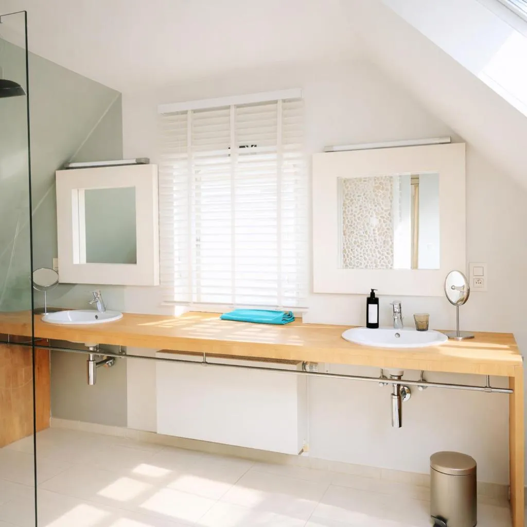 Shower in B&B Lisdodde