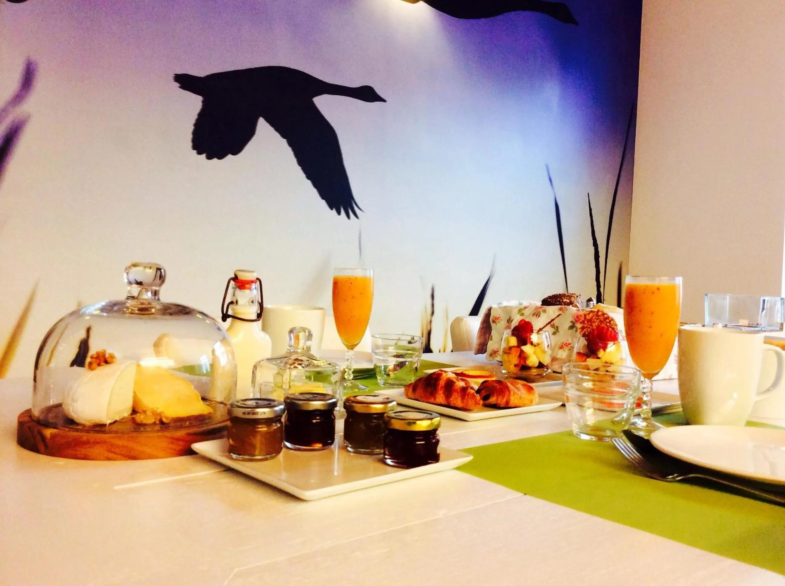 Food in B&B Lisdodde