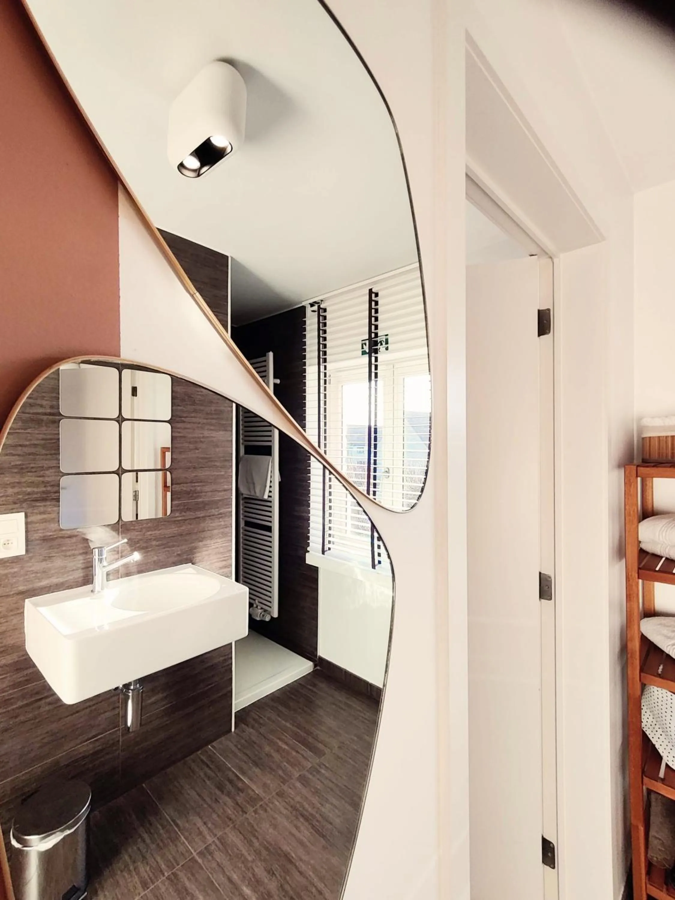 Shower in B&B Lisdodde