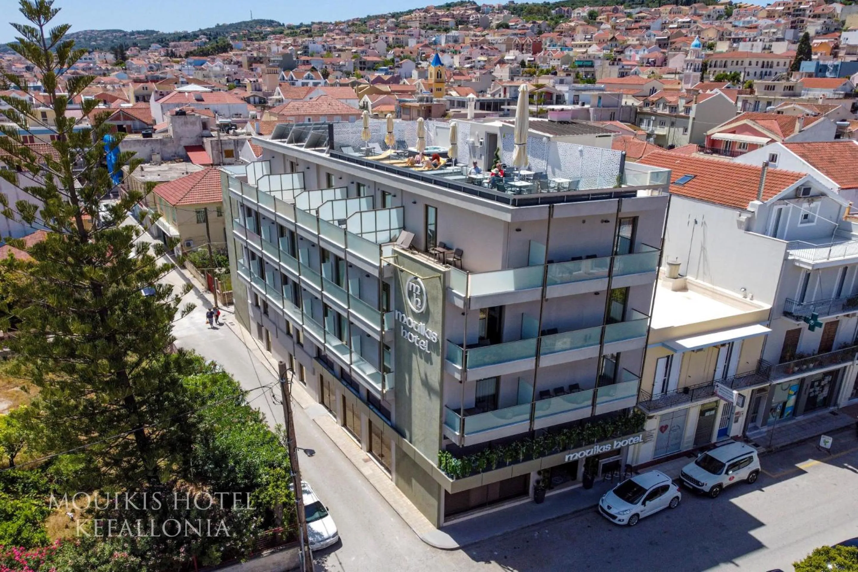Property building in Mouikis Hotel Kefalonia