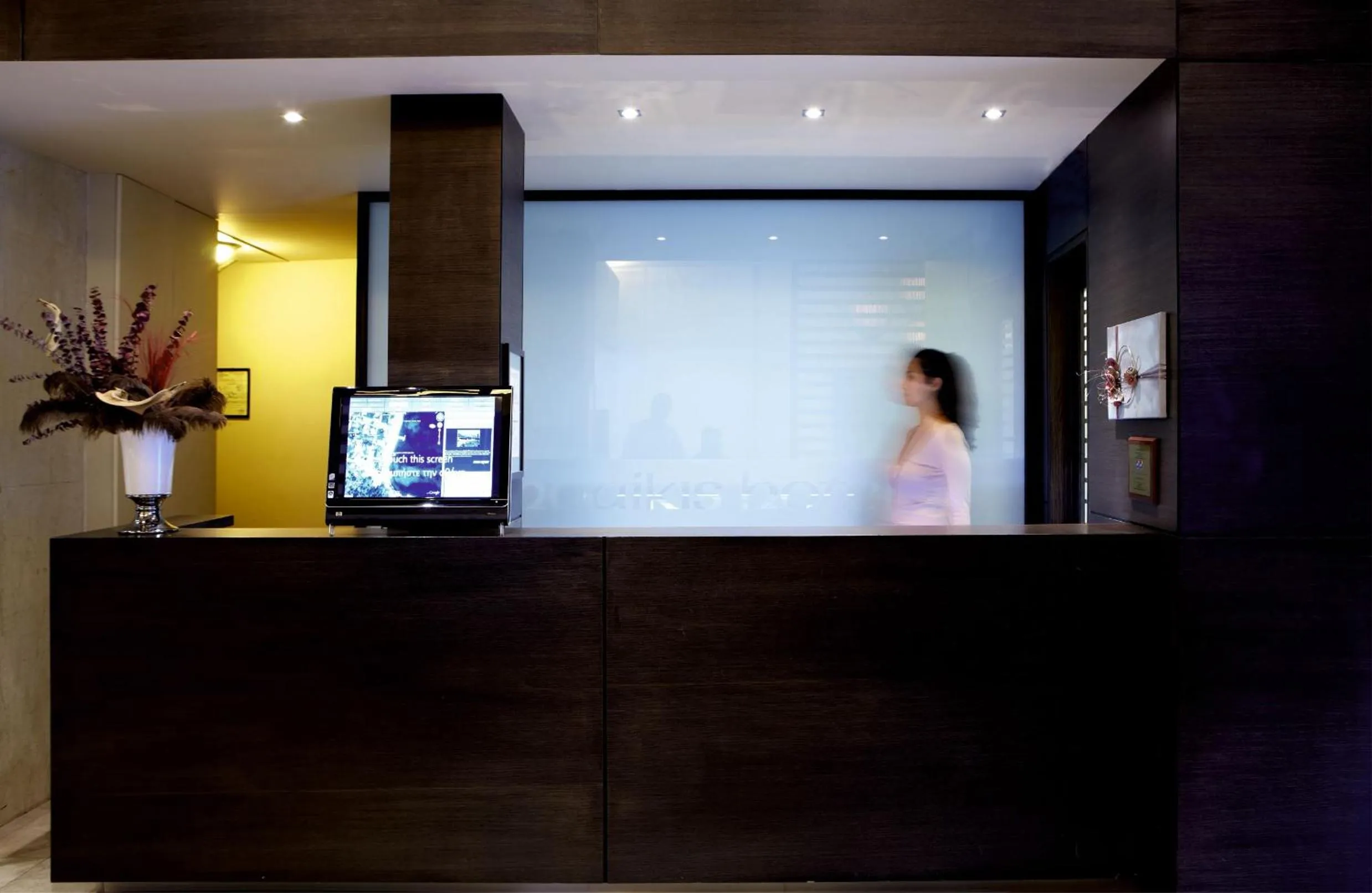 Lobby or reception in Mouikis Hotel Kefalonia