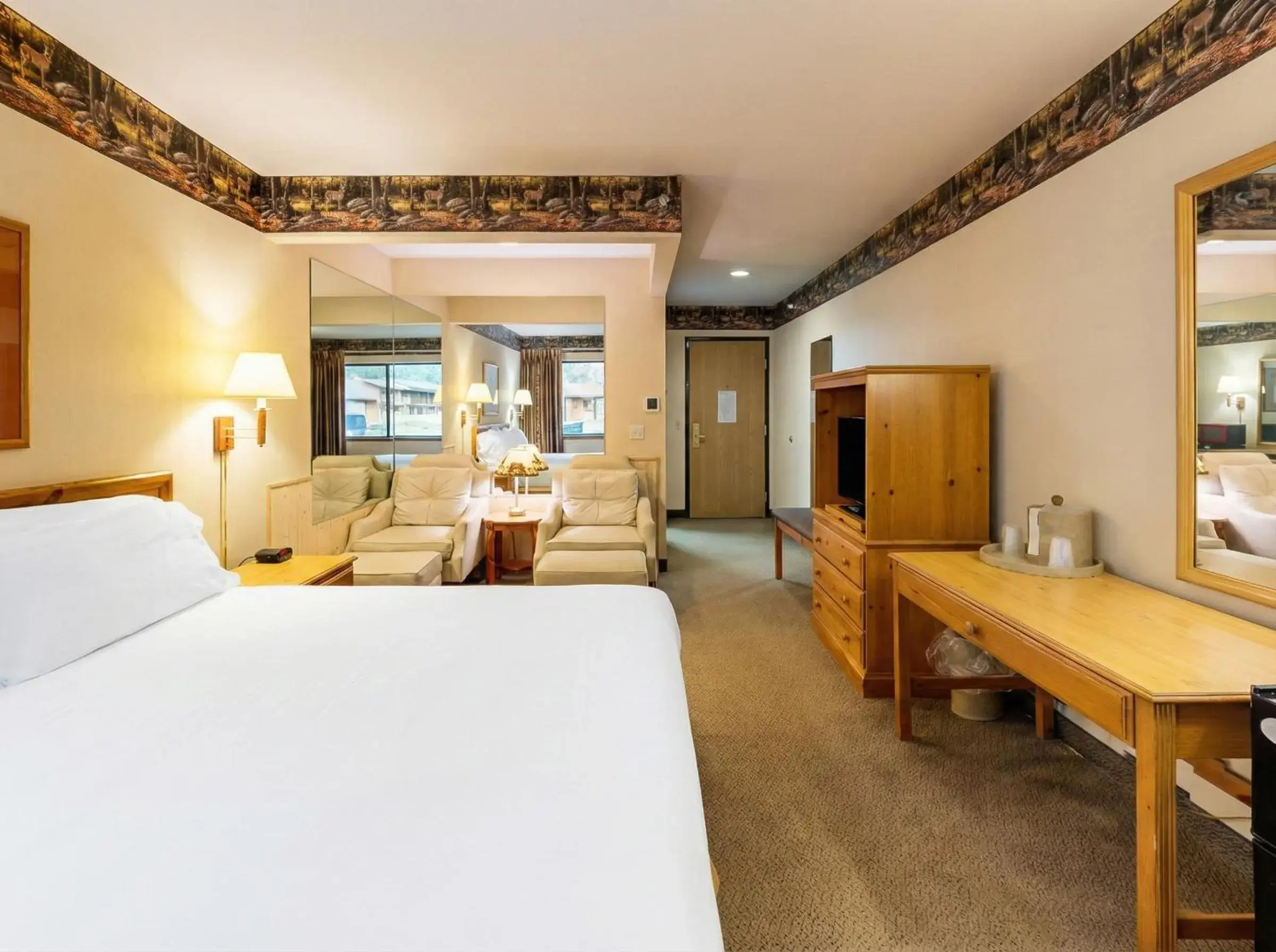 Bed in Pellston Lodge Bed in Pellston Lodge