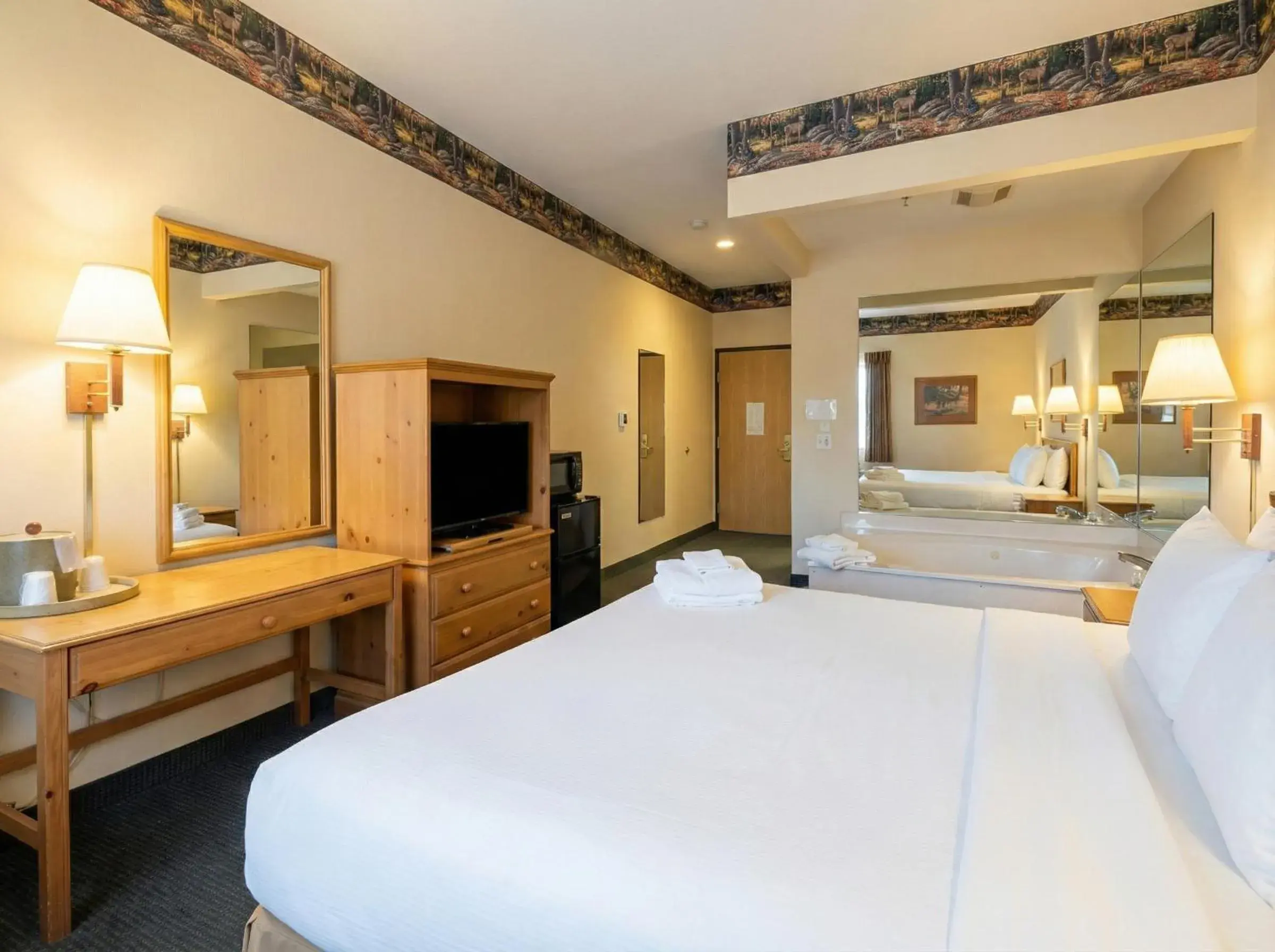 Bed in Pellston Lodge Bed in Pellston Lodge