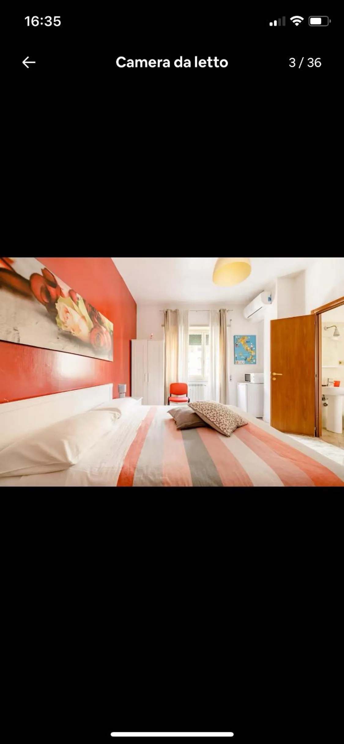 Photo of the whole room, Bed in Domum Vaticani