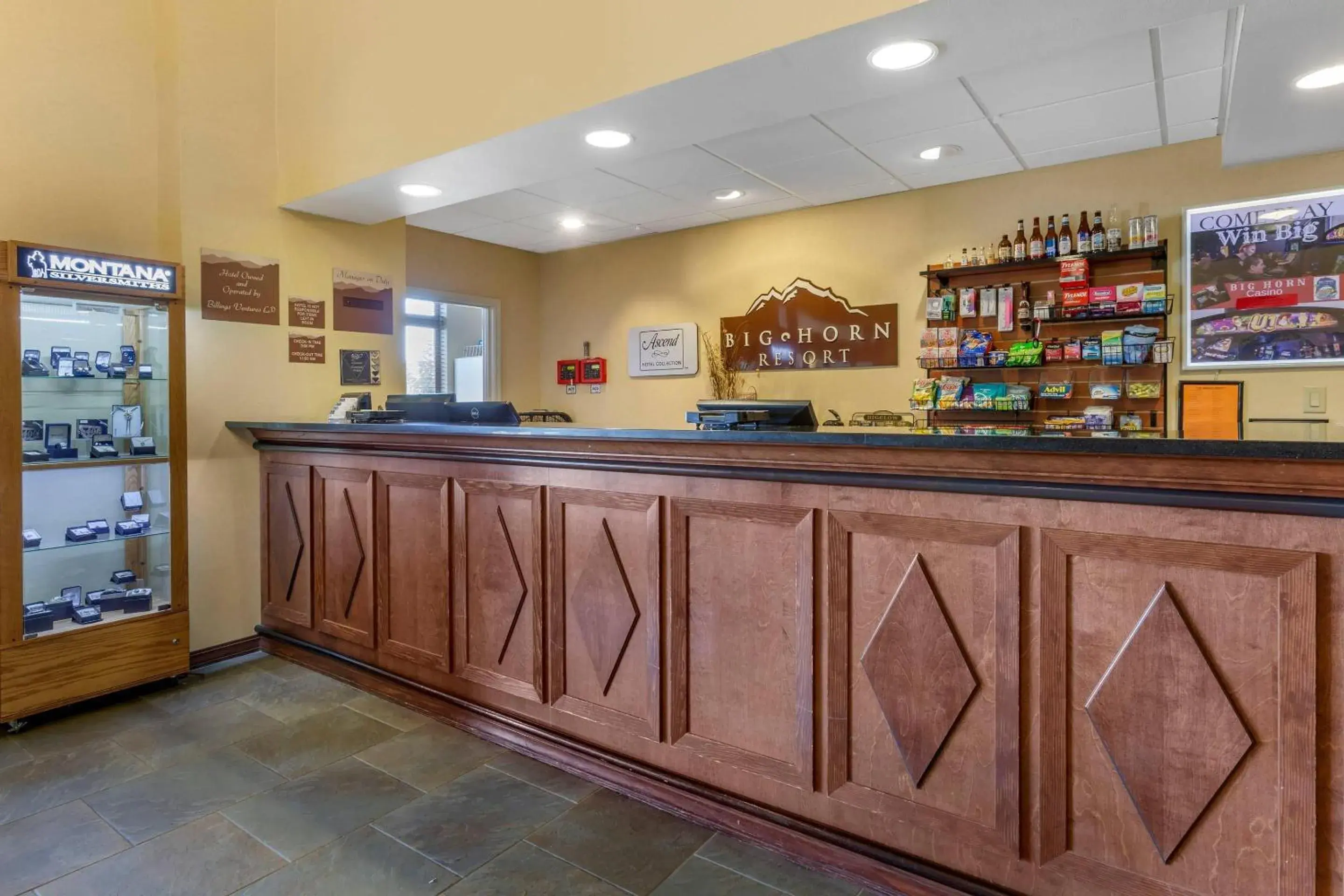 Lobby or reception in Big Horn Resort, an Ascend Collection Hotel Lobby or reception in Big Horn Resort, an Ascend Collection Hotel