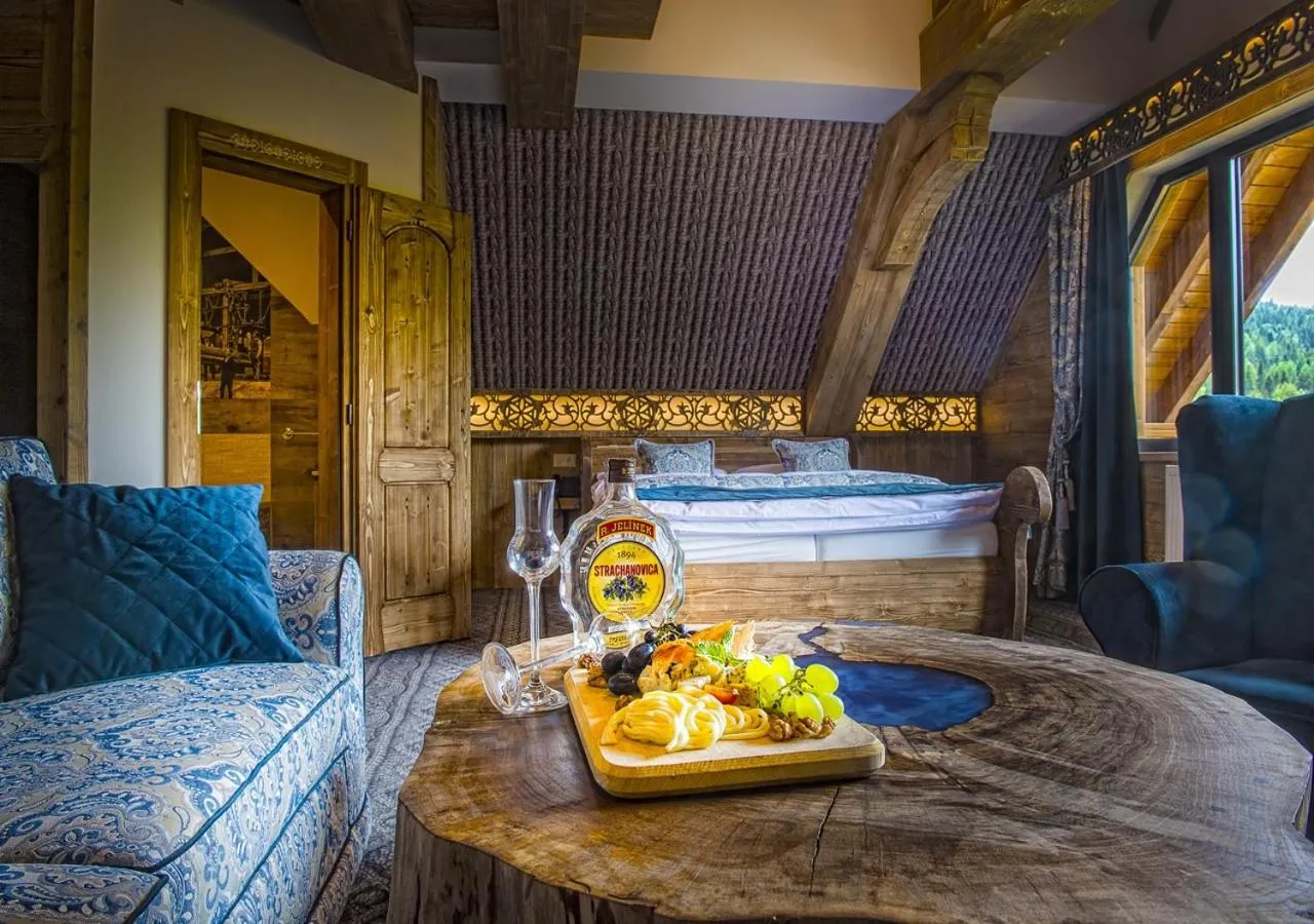 Balcony/Terrace in Grand Hotel**** Bachledka Strachan